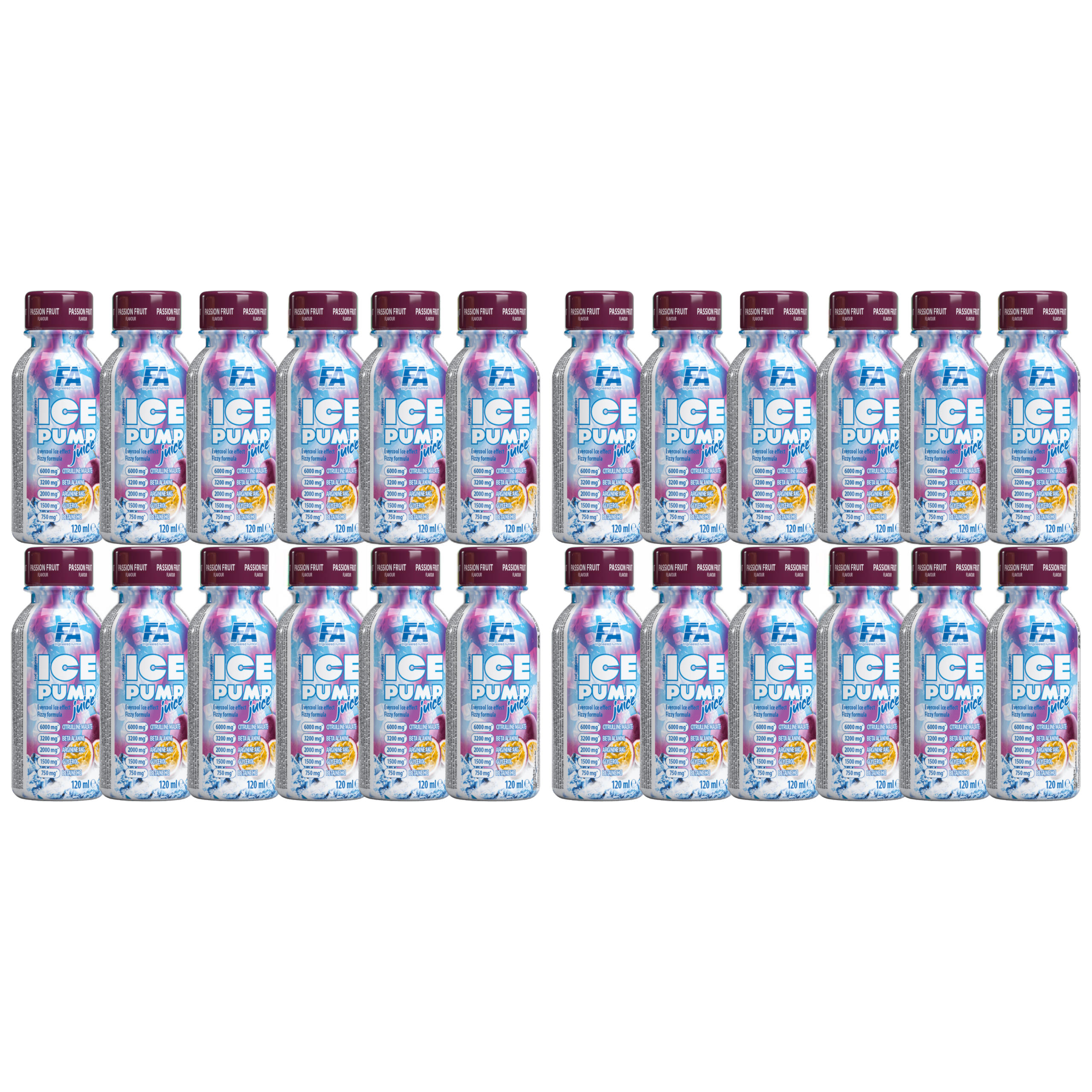 FITNESS AUTHORITY - Ice Pump Juice - 12x 2x 120ml