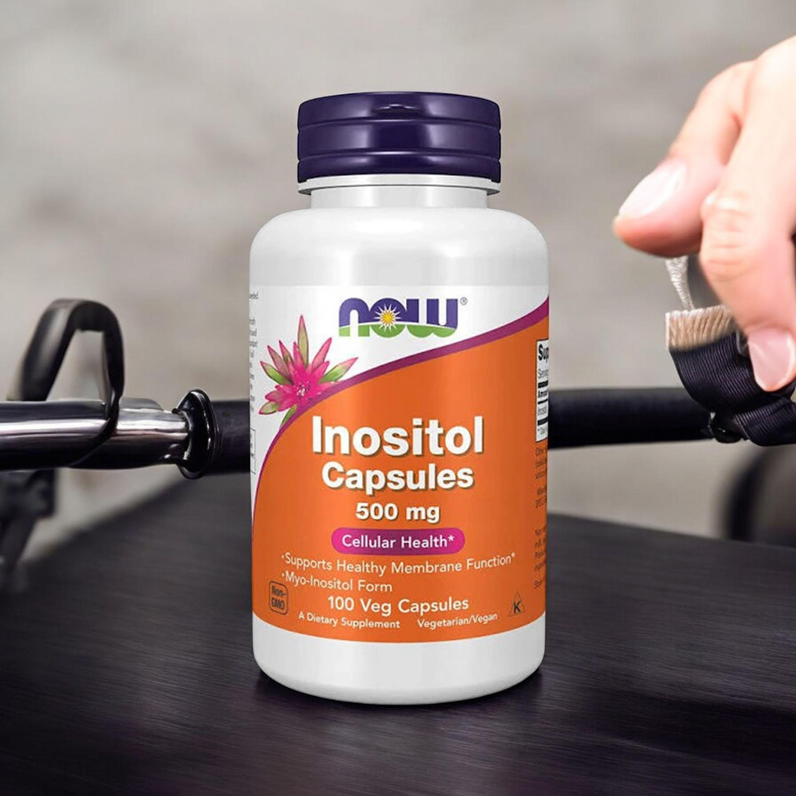 NOW Inositol 500mg - 3x 100vcaps.