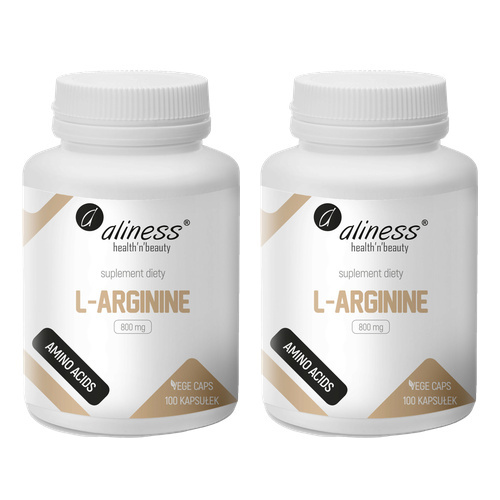 ALINESS - L-Arginine 800mg - 100vcaps. x2