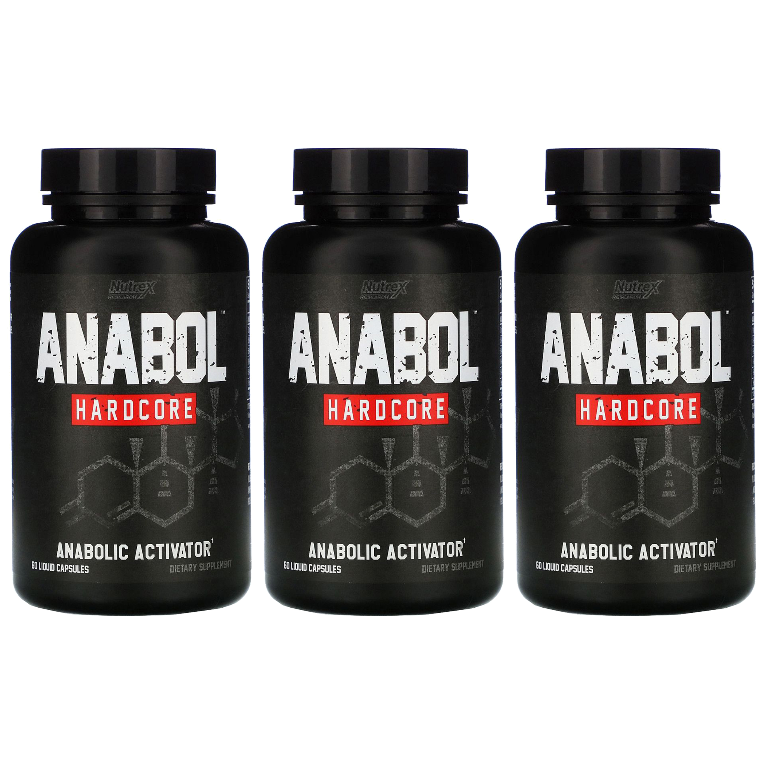 NUTREX Anabol Hardcore - 3x 60caps.