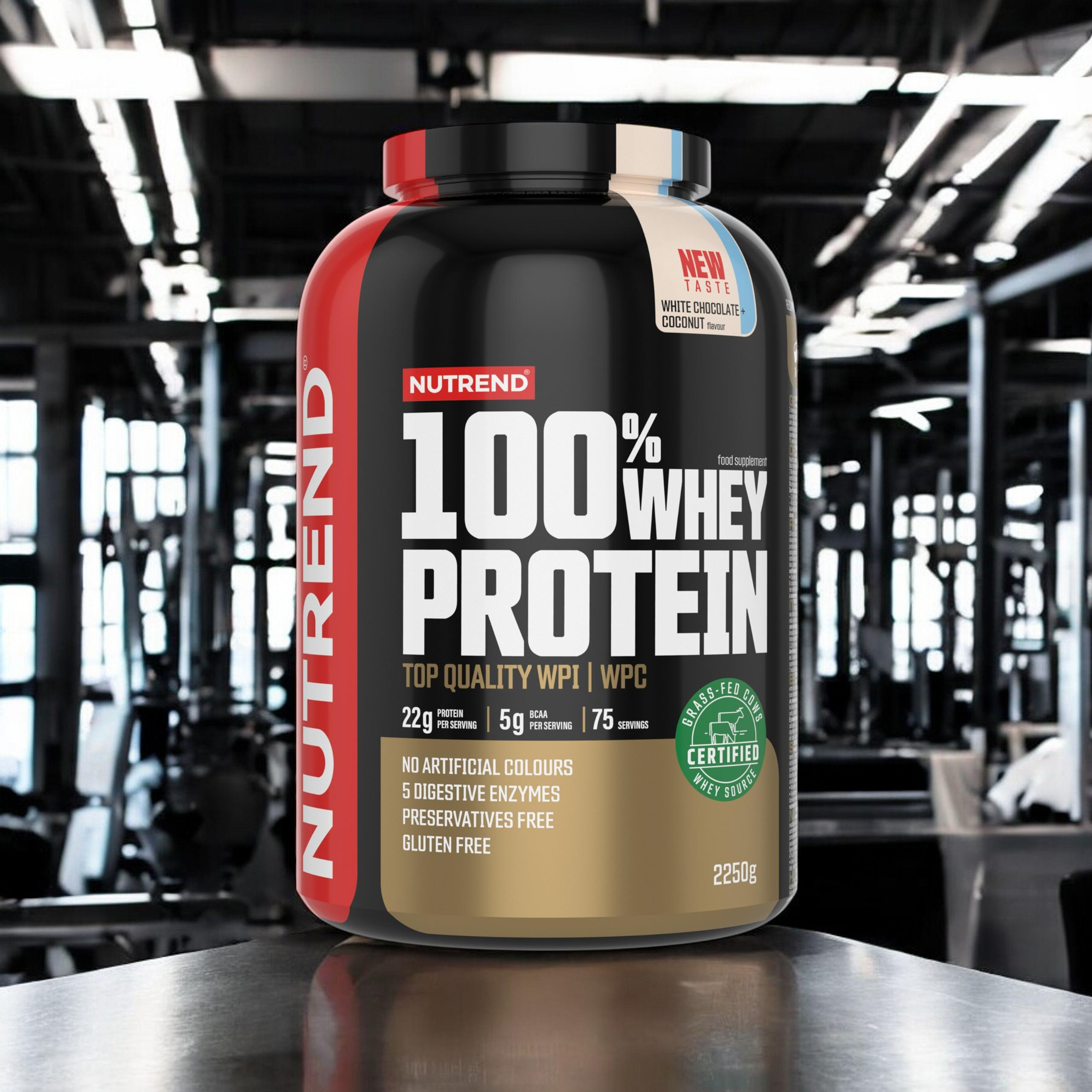 NUTREND 100% Whey Protein - 2x 2250g