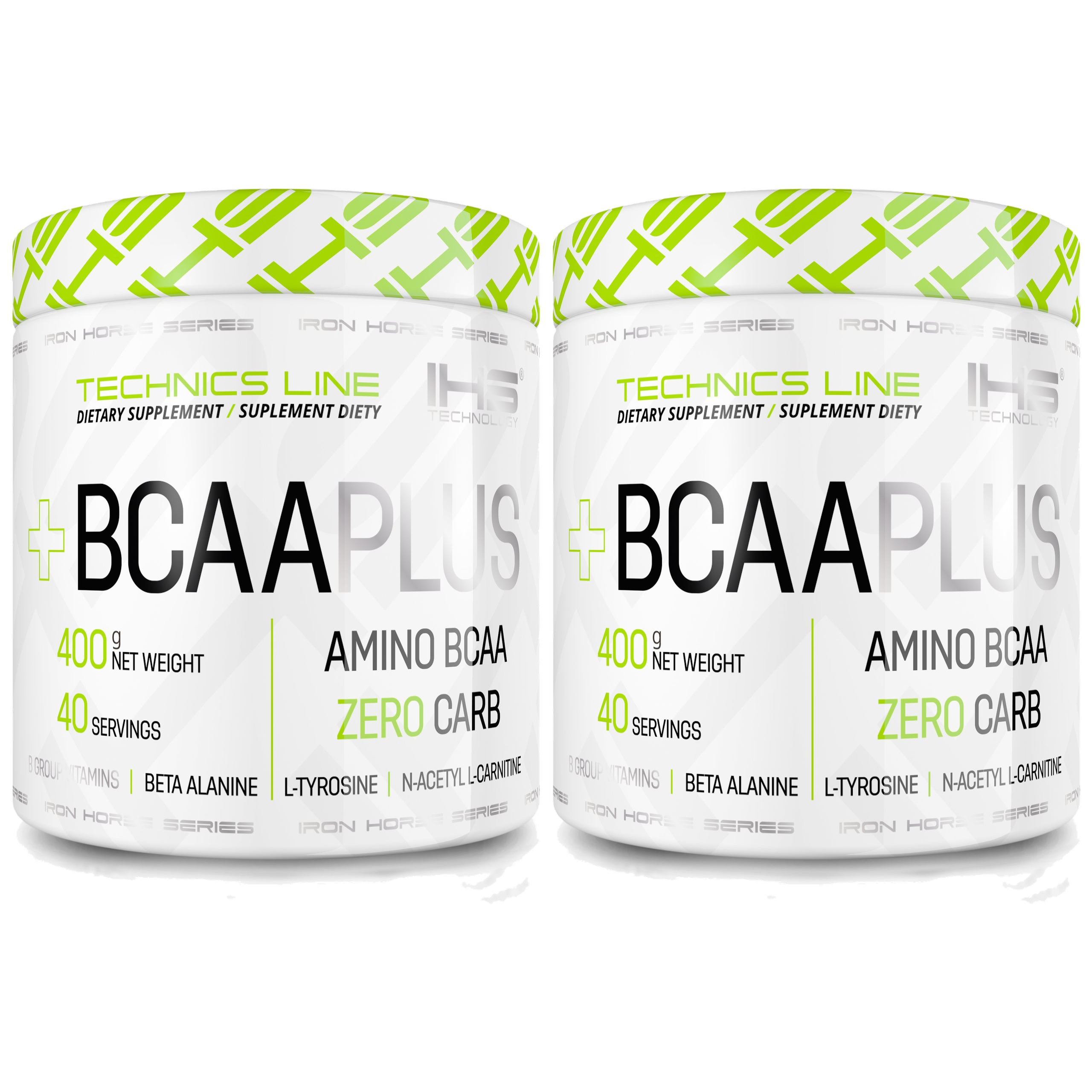IRON HORSE BCAA PLUS - 2x 400g