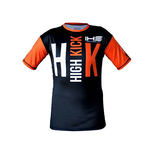 ASURA Koszulka Rashguard Short T-shirt - High Kick - 3x Oddychaj Głęboko