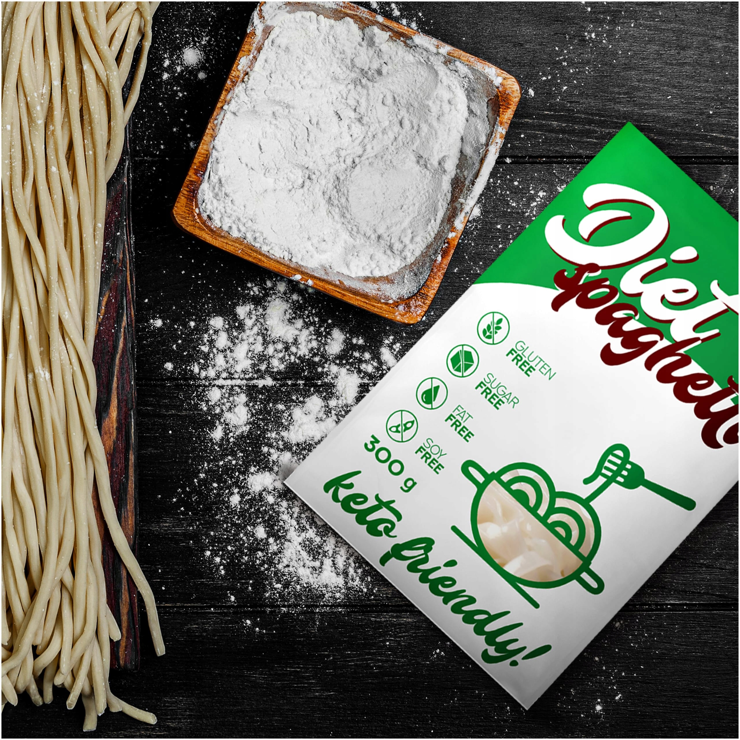 Cheat Meal Nutrition Diet Spaghetti - 6x 400g (6x 300g netto) - Makaron dietetyczny