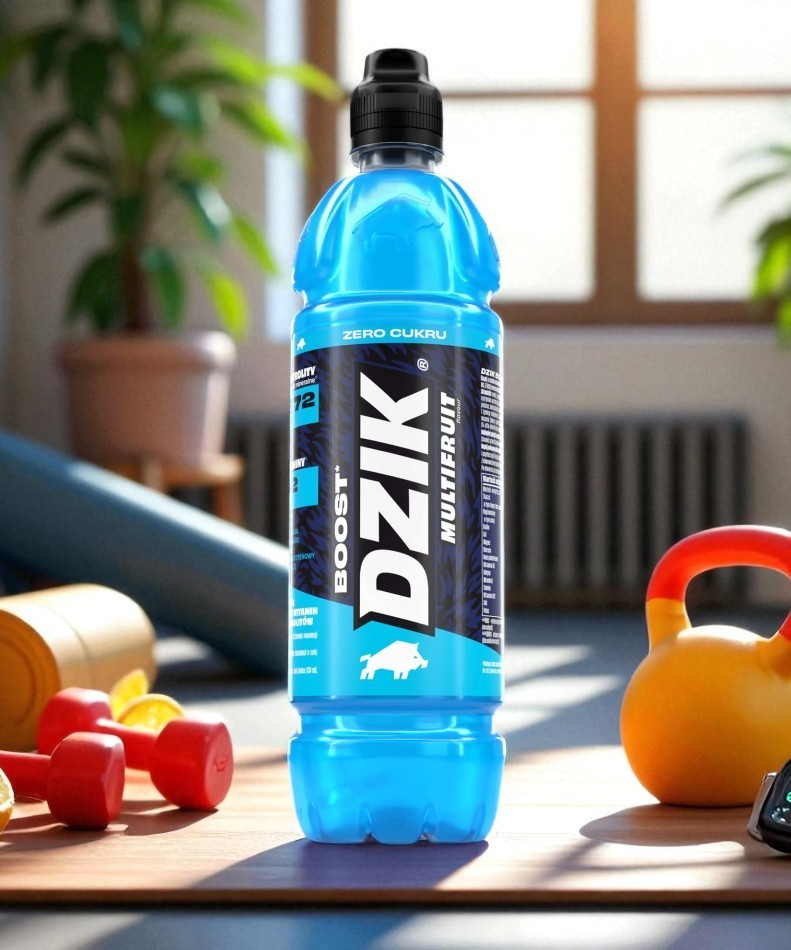 DZIK - Vitamin Boost - 2x 750ml - Multifruit