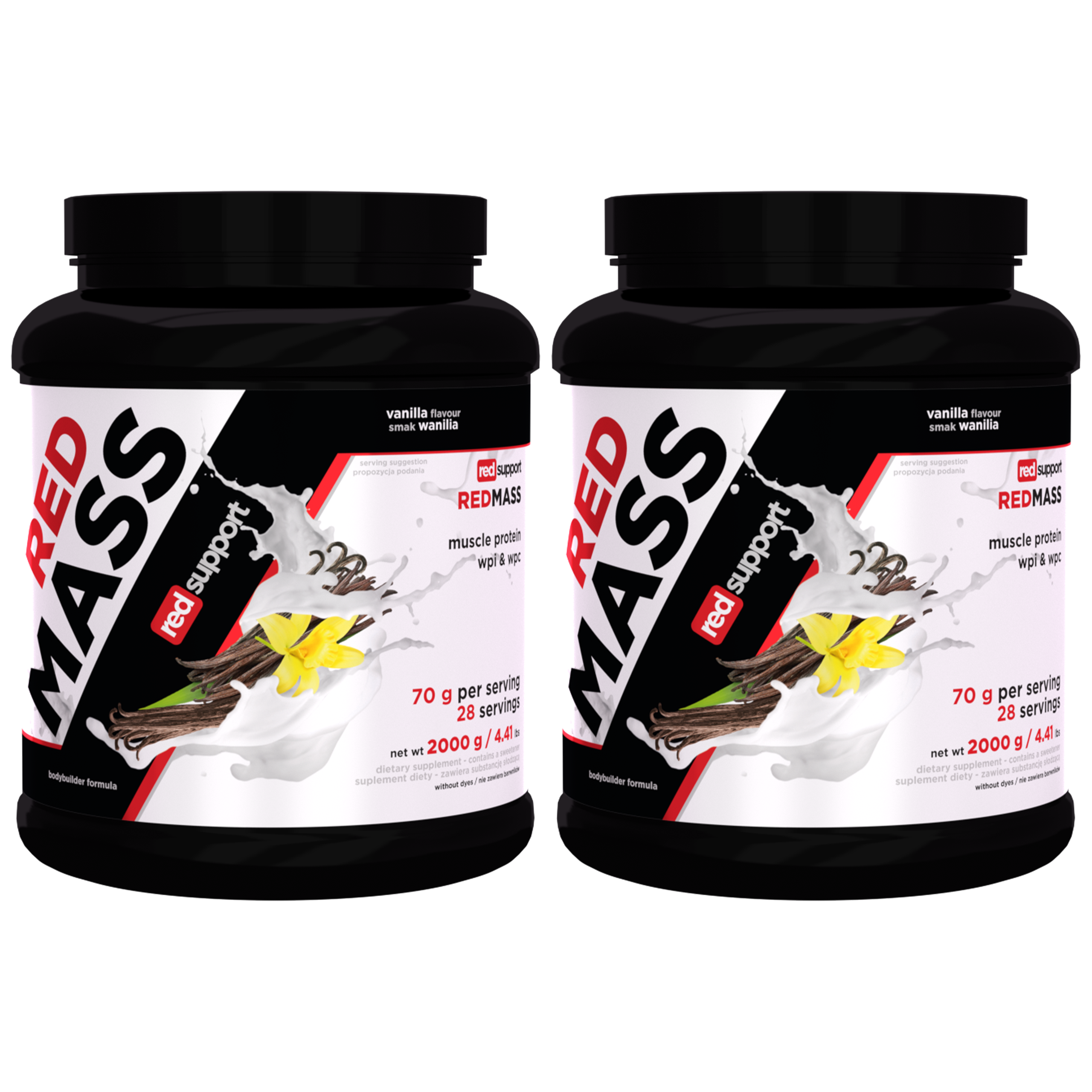 RED SUPPORT Red Mass - 2x 2000g