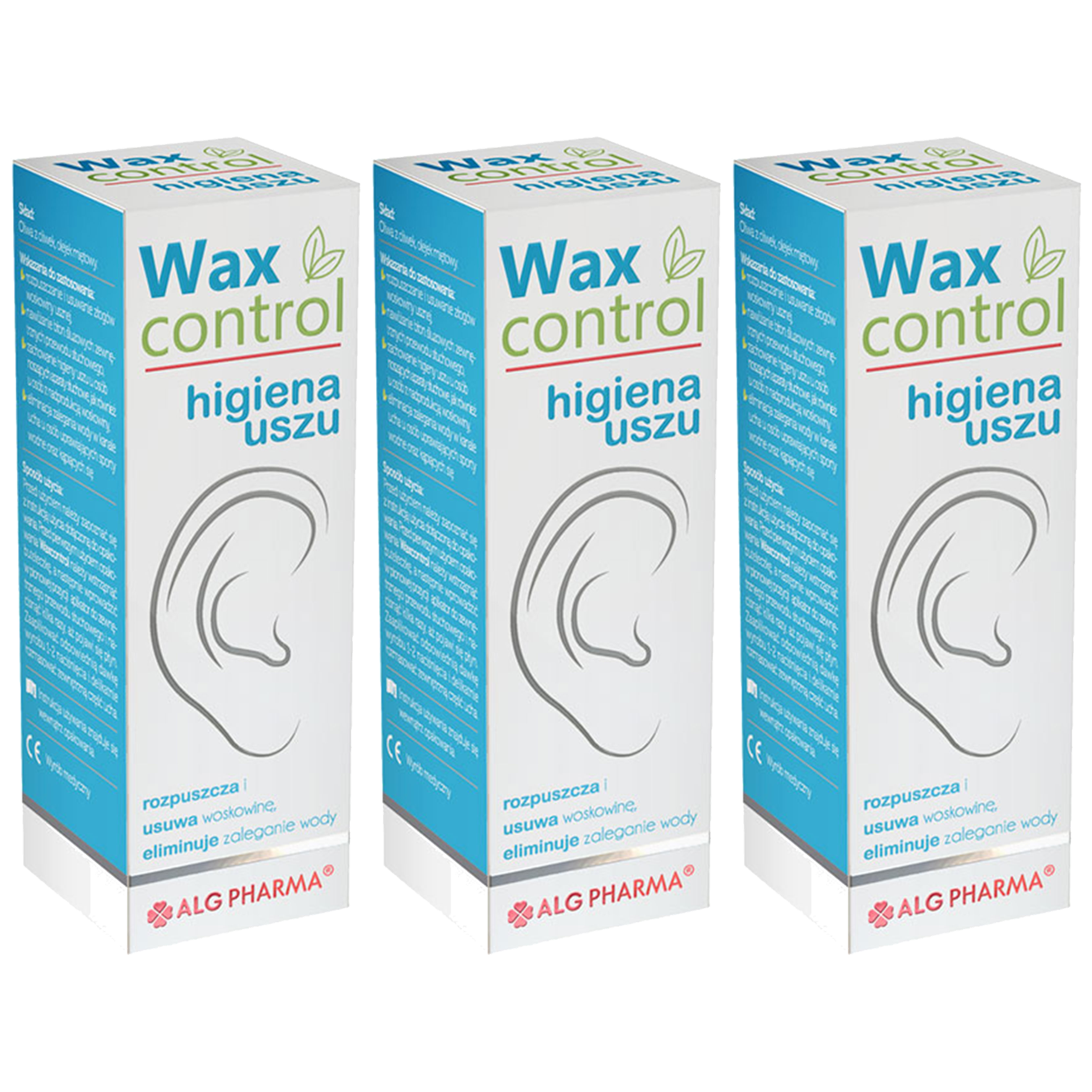 ALG PHARMA Wax Control - 3x 15ml