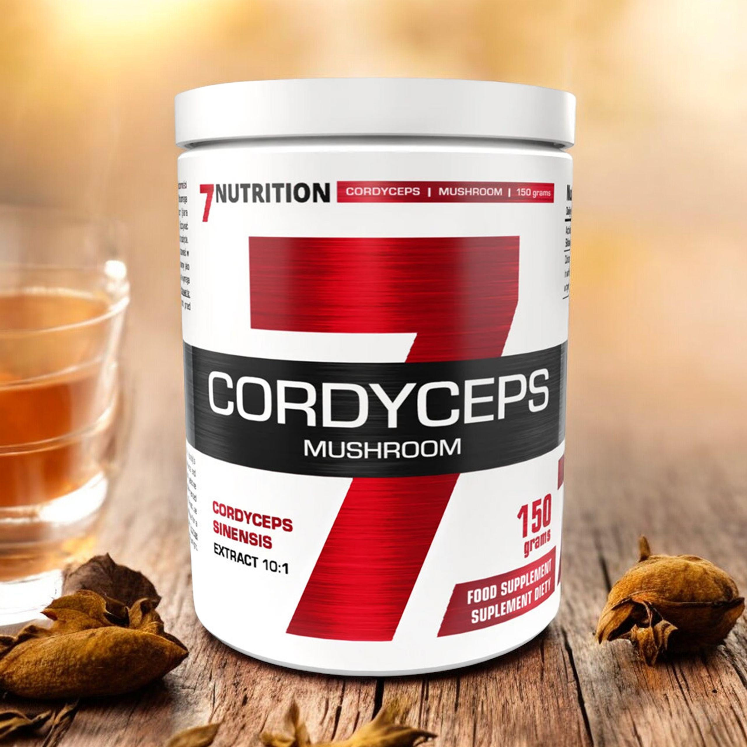 7 NUTRITION Cordyceps Mushroom - 2x 150g - Maczużnik chiński