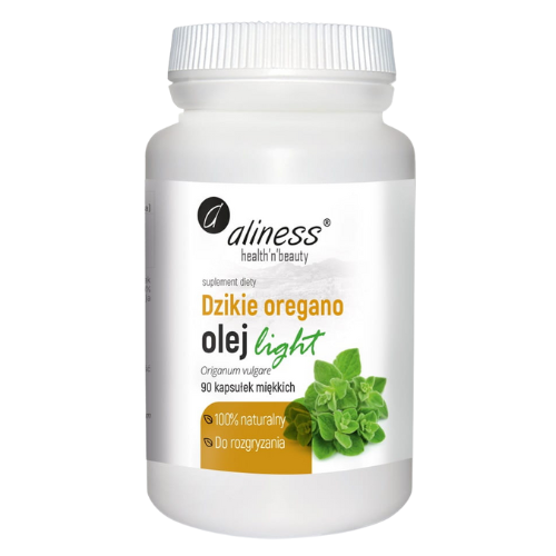 ALINESS - Dzikie Oregano Olej Light 100% Natural - 90caps.