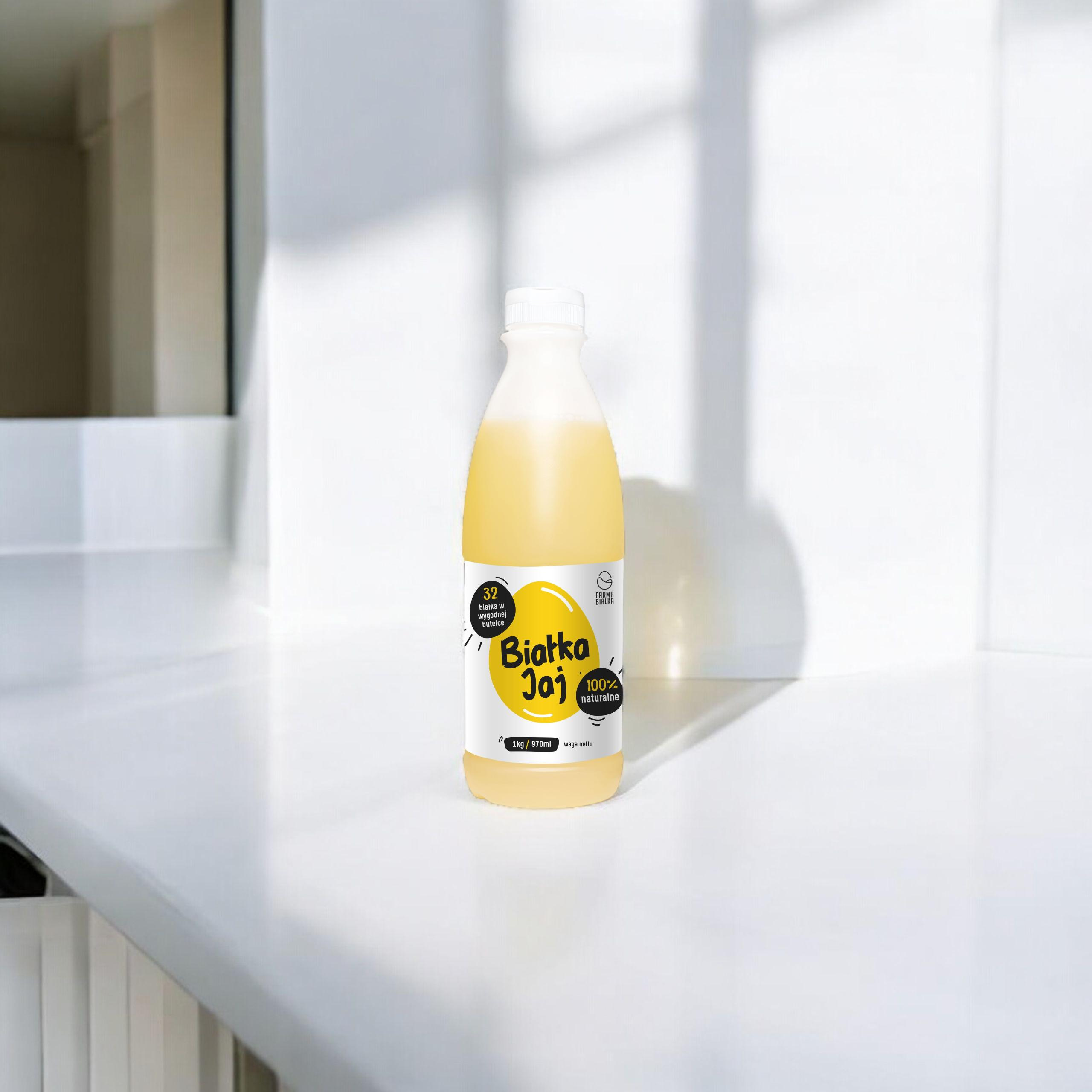 FARMA BIAŁKA 100% Płynne Białko Jaj - 1000g