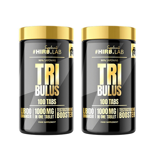 HIRO.LAB Tribulus 1000mg 90% Saponin - 2x 100tabs