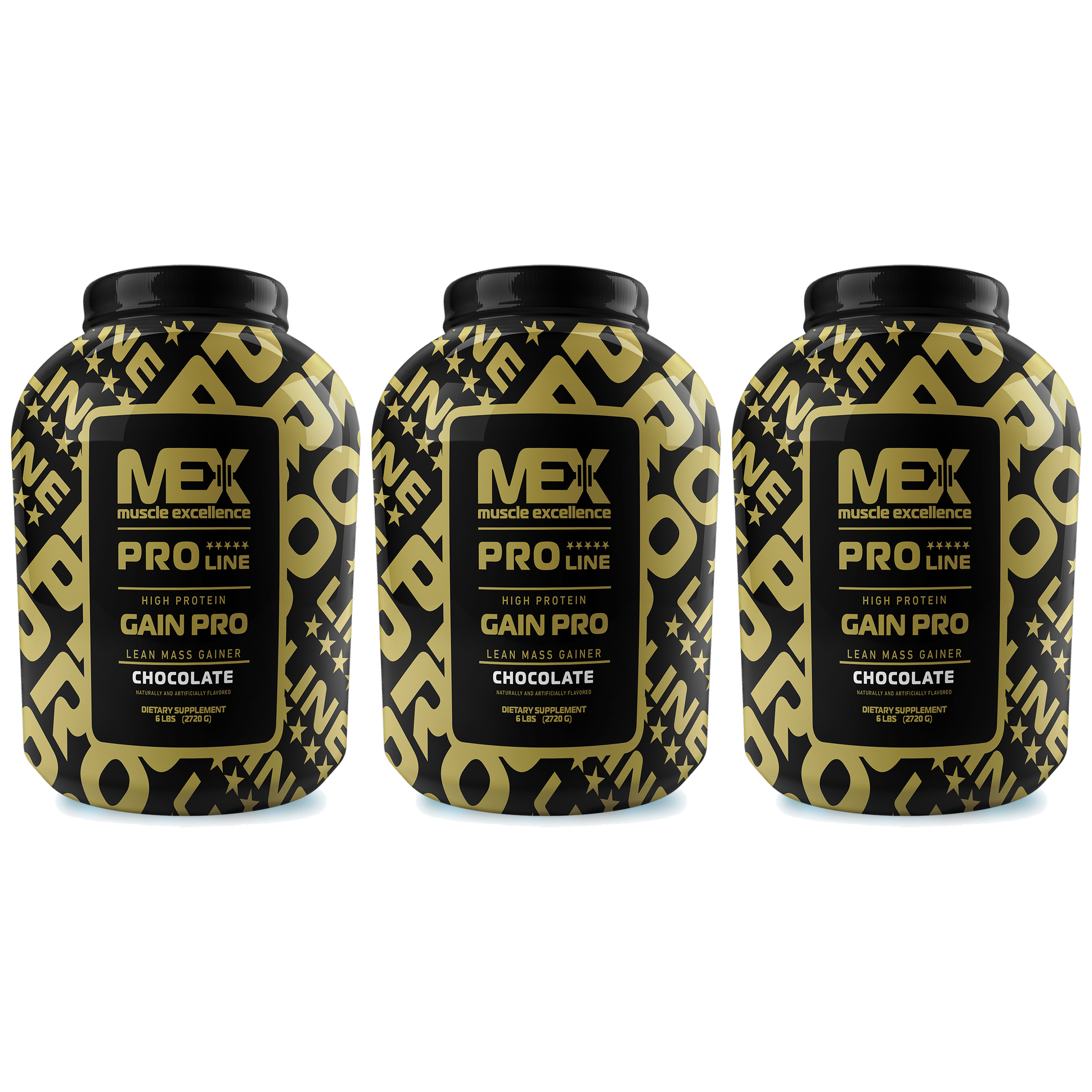 MEX NUTRITION - Gain Pro - 3x 2721g