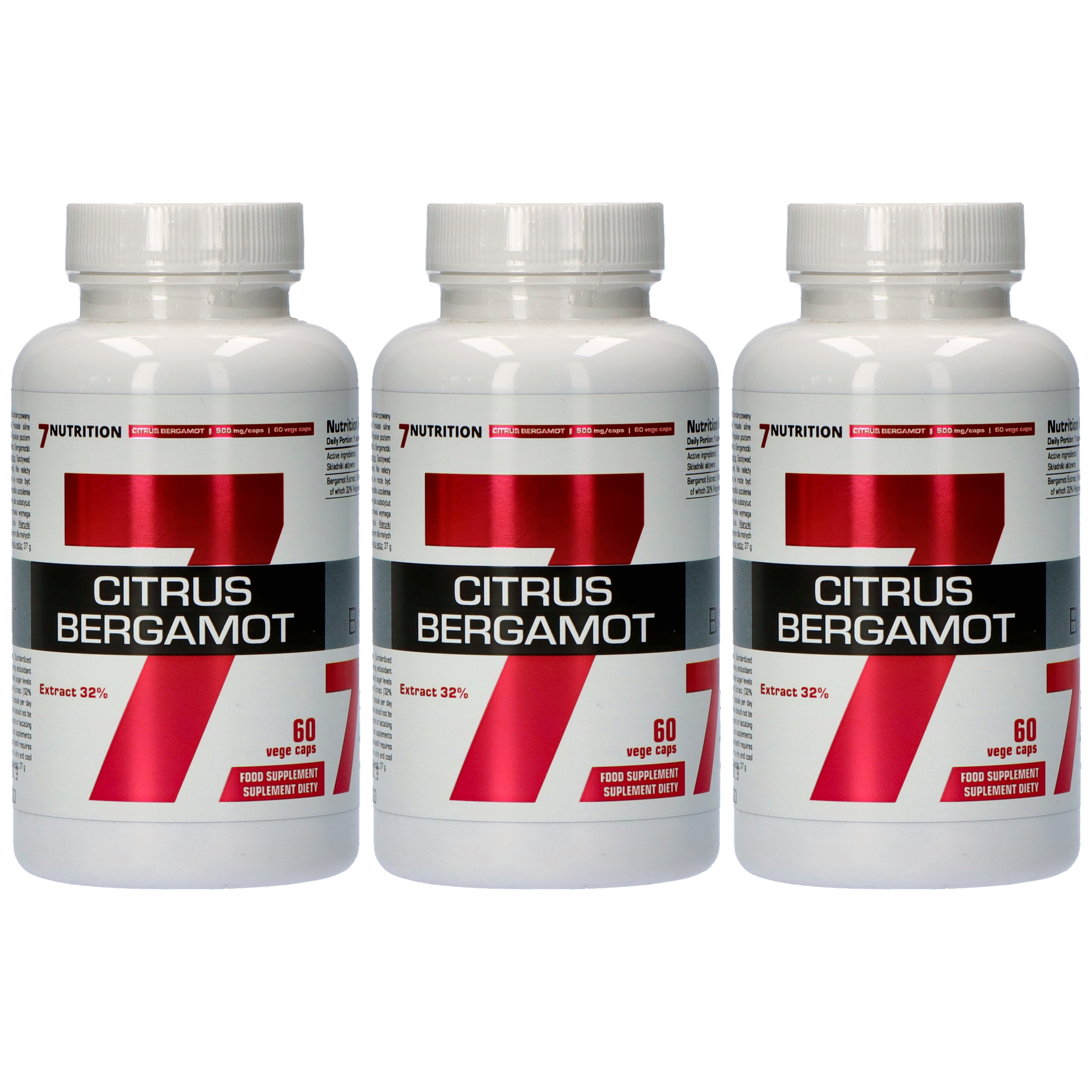 7NUTRITION Citrus Bergamot - 3x 60 kaps