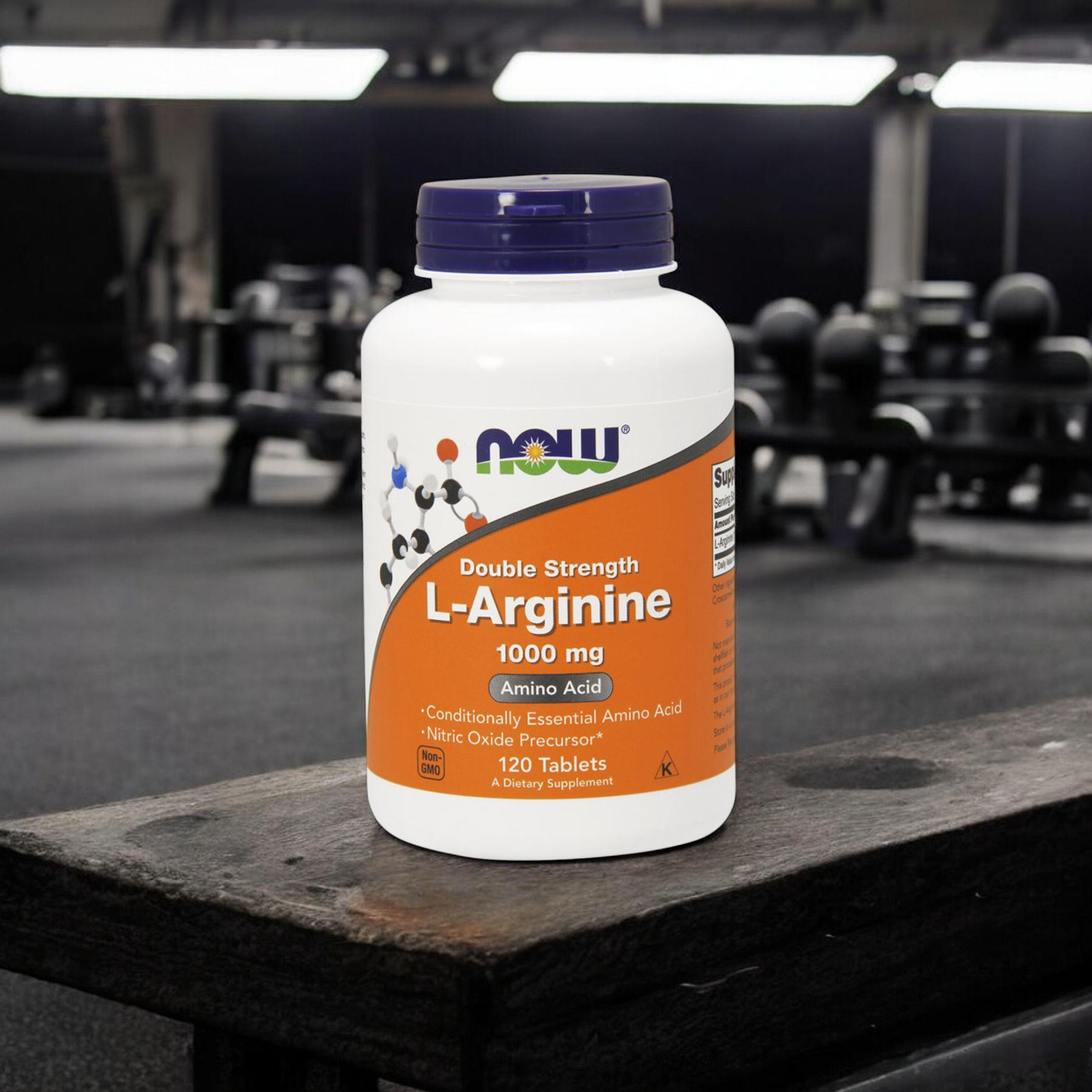 NOW L-Arginine 1000mg - 2x 120tabs