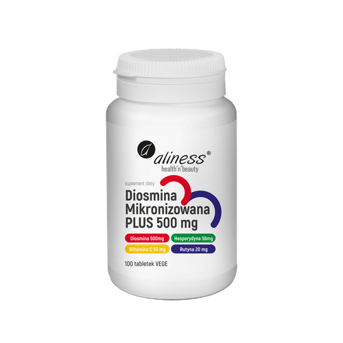 ALINESS - Diosmina Mikronizowana Plus 500mg - 100vtabs.