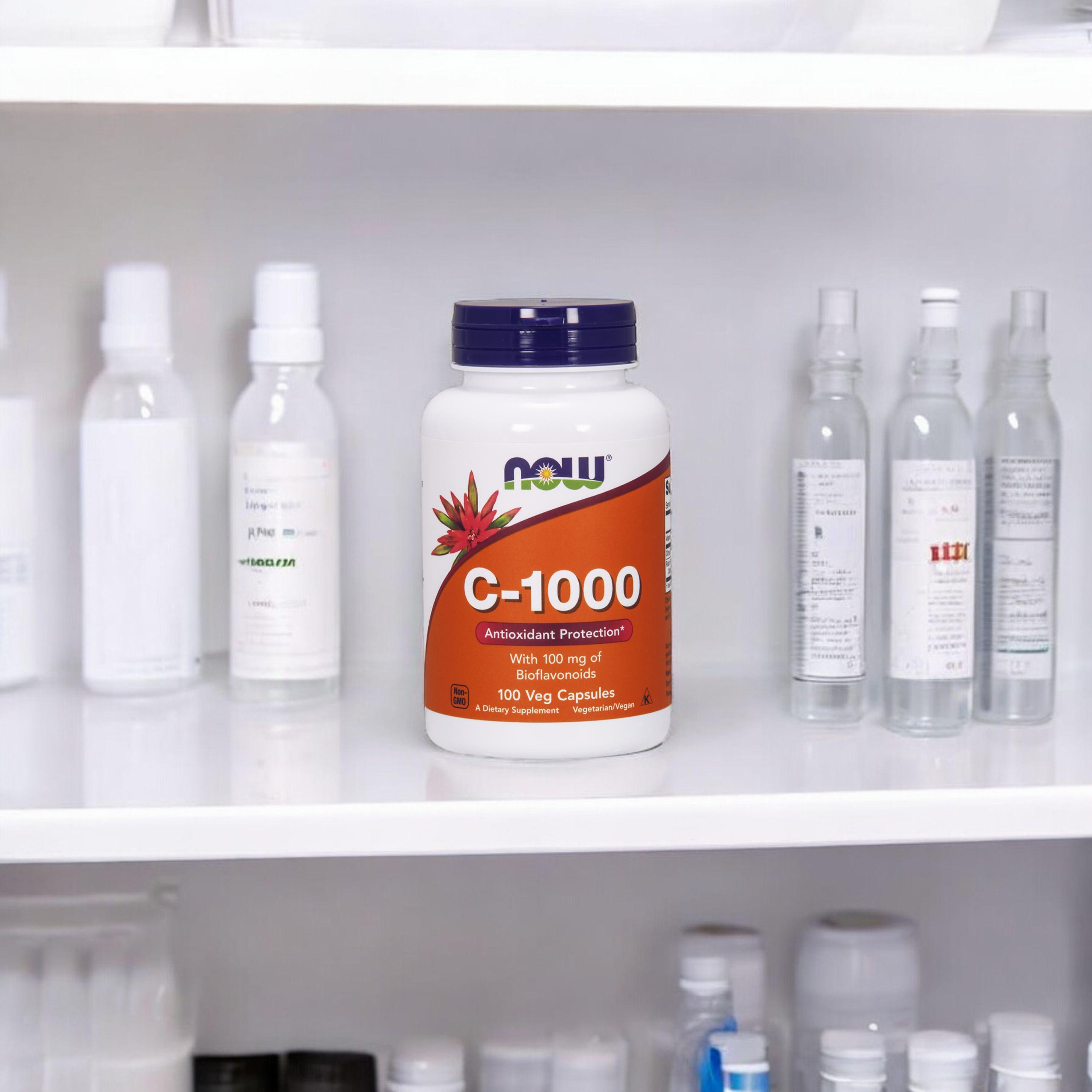 NOW Vitamin C-1000 Boiflavonoids - 2x 100vcaps