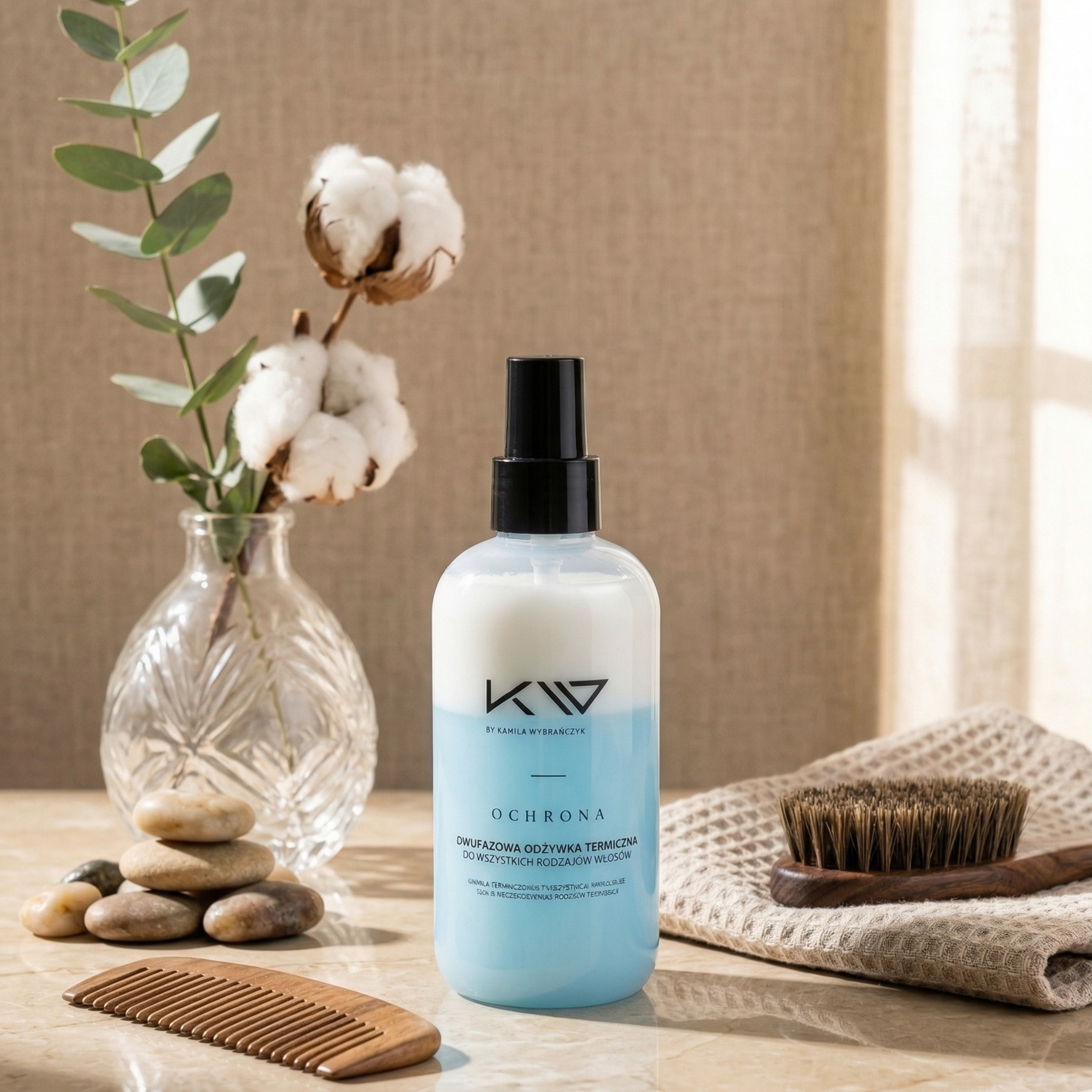 KAMILA WYBRAŃCZYK - Dwufazowa Odżywka Termiczna - 250ml