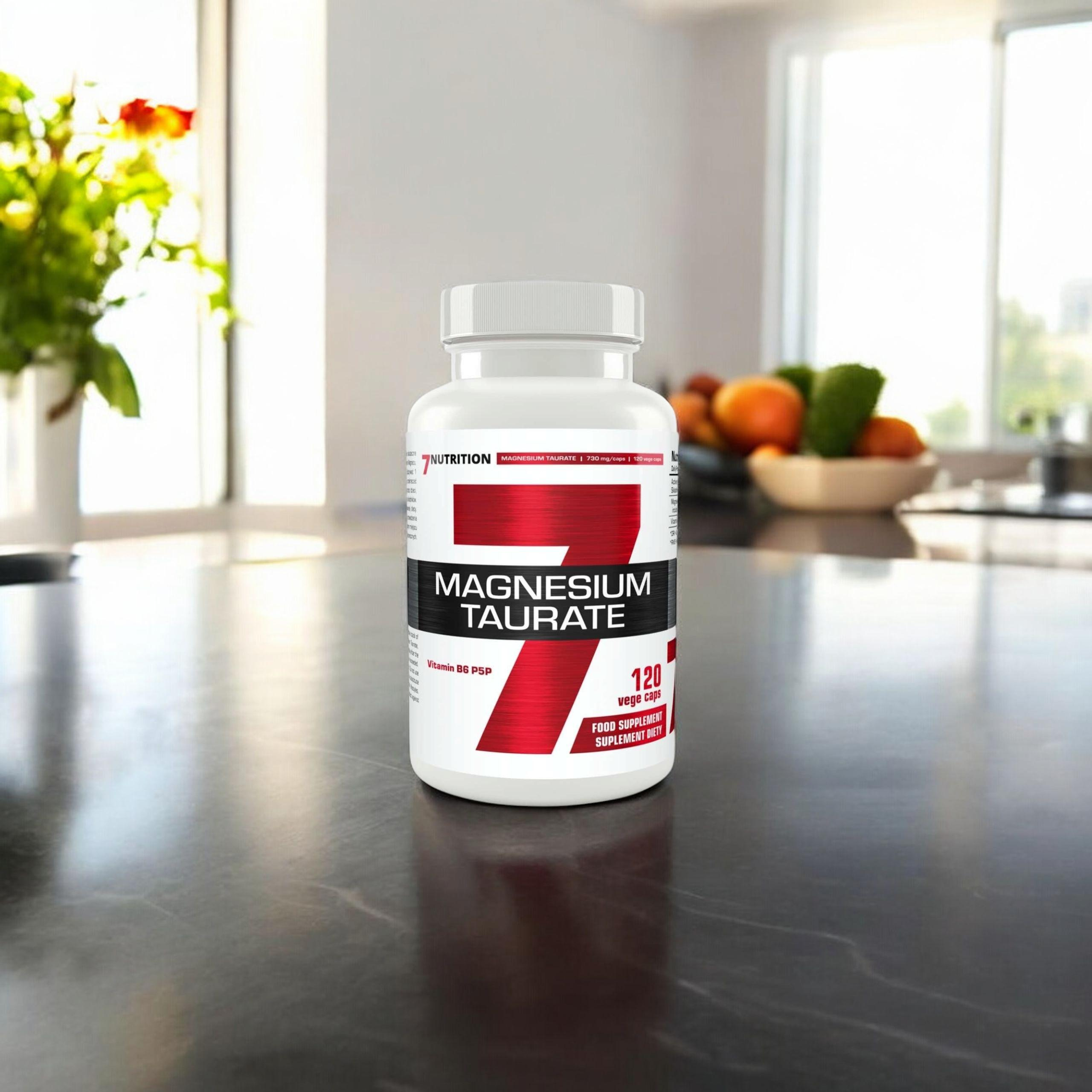 7 NUTRITION - Magnesium Taurate - 120vcaps.
