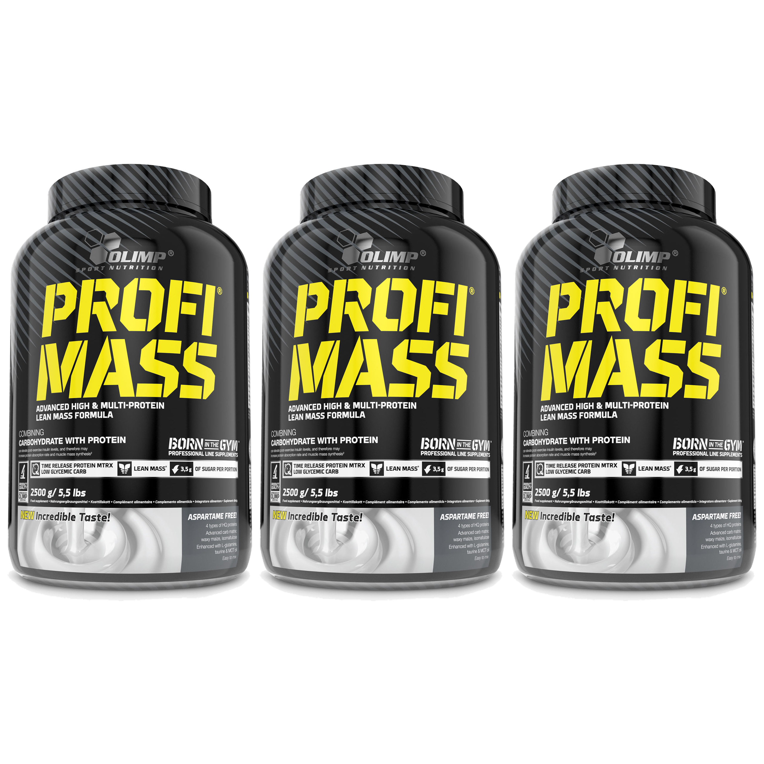 OLIMP Profi Mass - 3x 2500g