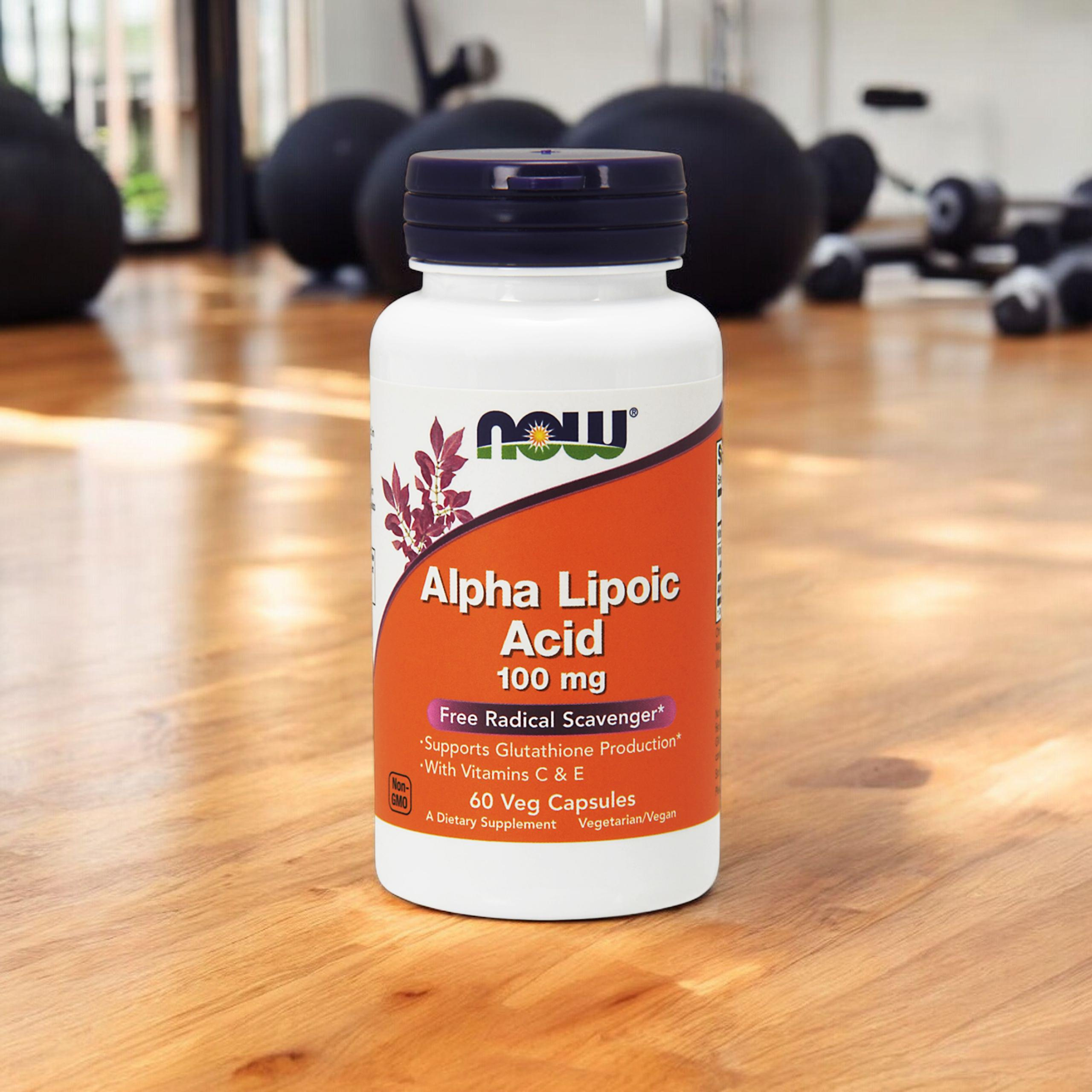 NOW Alpha Lipoic Acid 100mg - 2x 60vegcaps