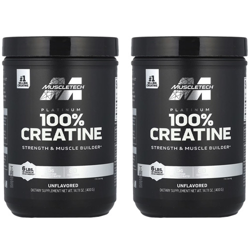MUSCLE TECH Platinum Creatine - 2x 400g