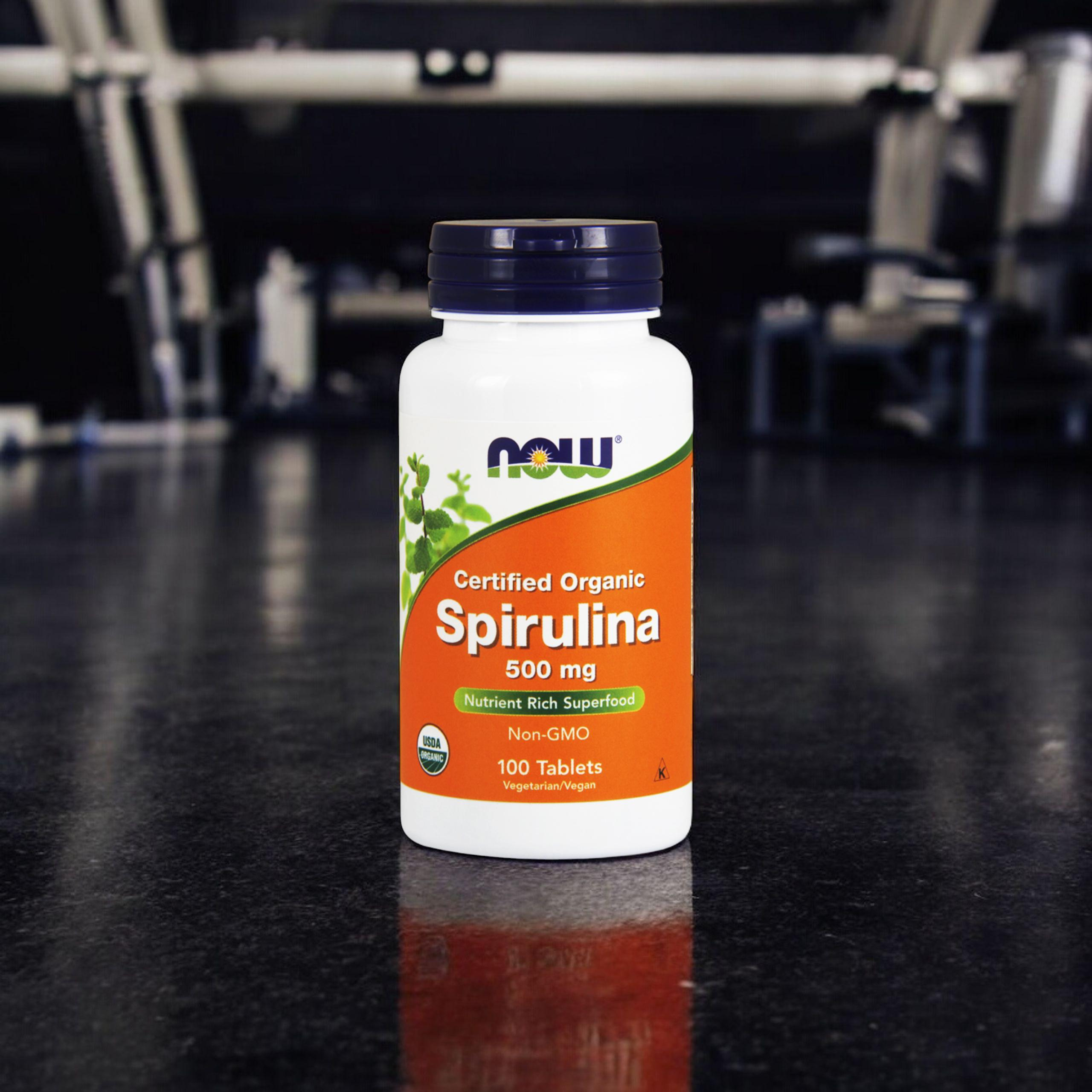 NOW Spirulina 500mg - 3x 100tab