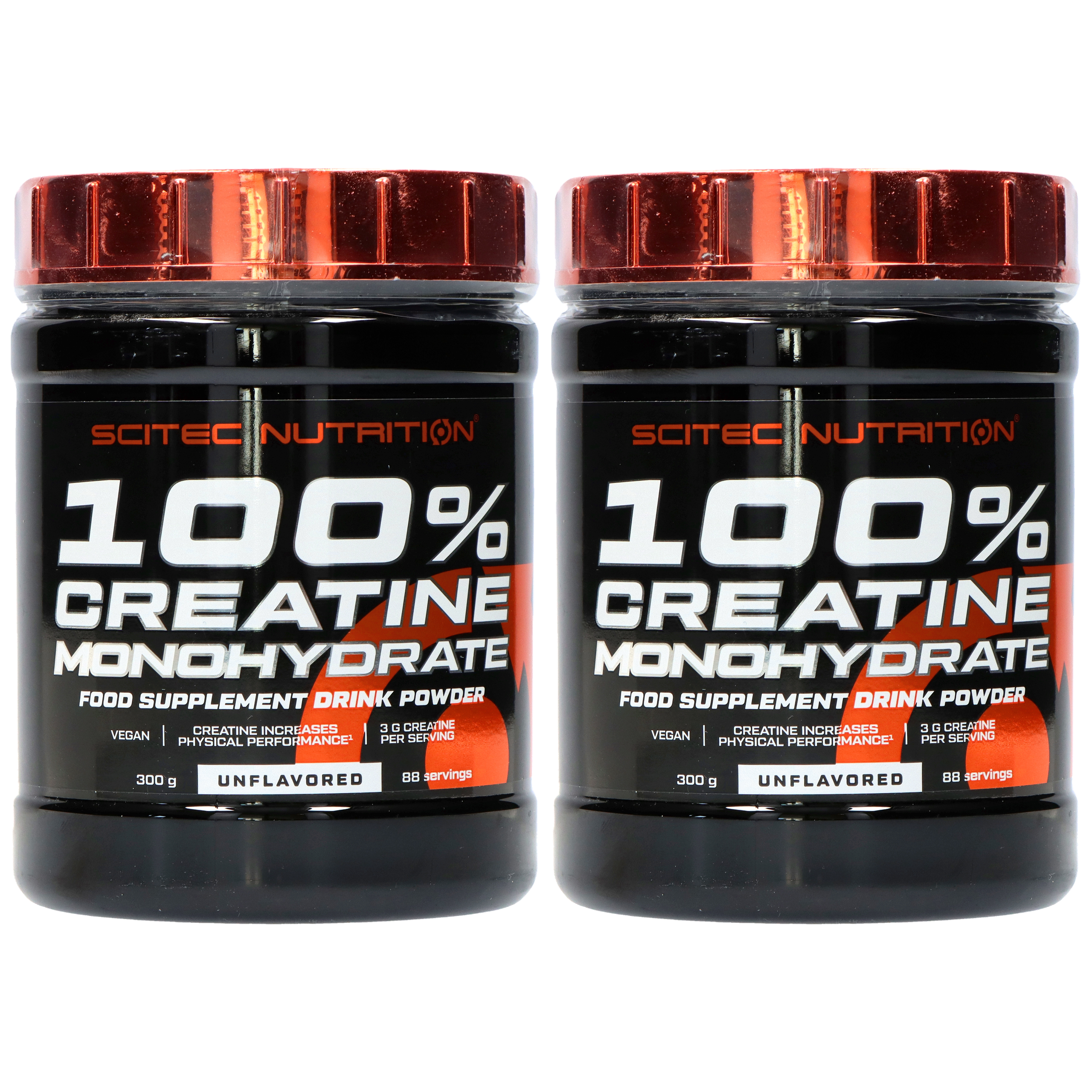 SCITEC 100% Creatine Monohydrate - 2x 300g
