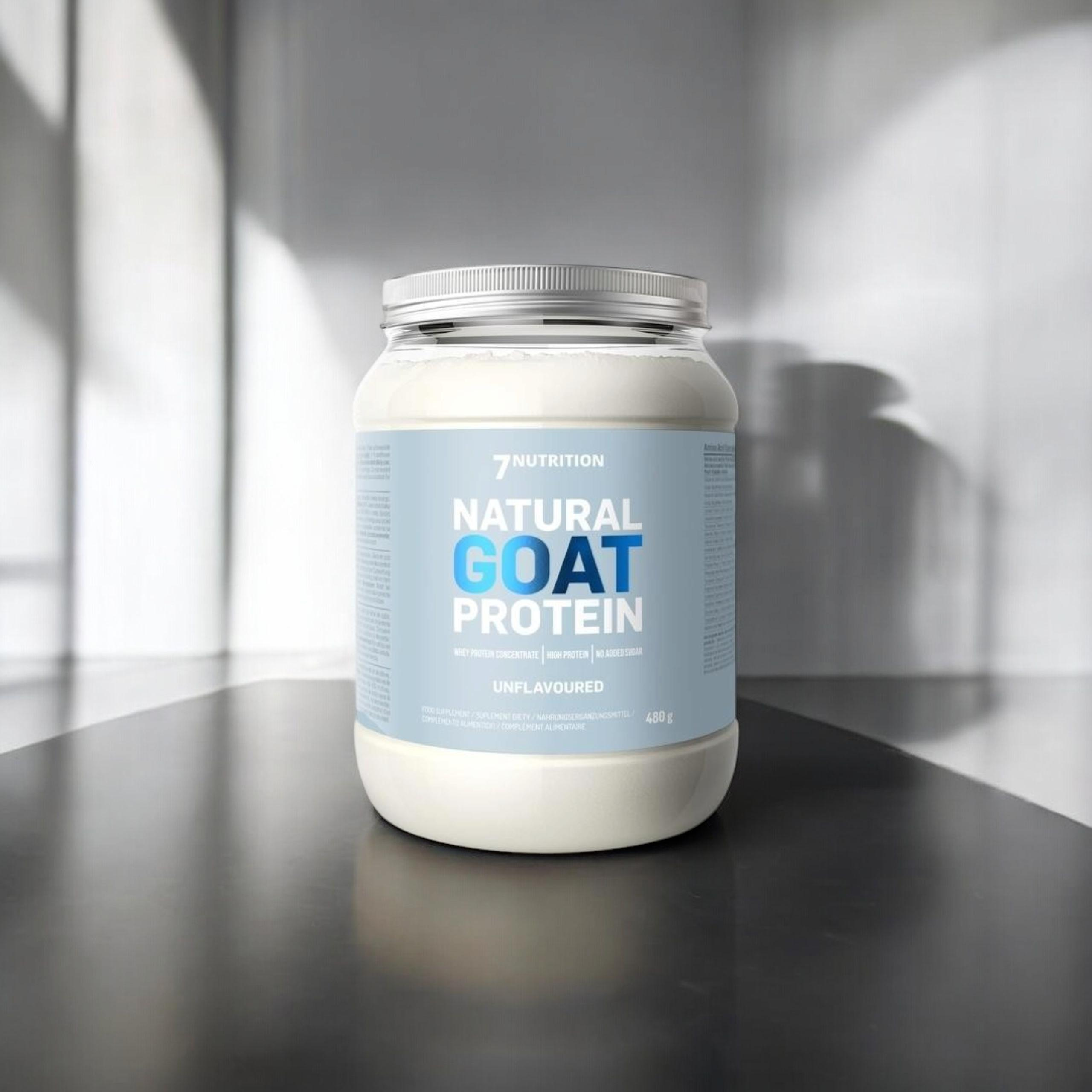 7 NUTRITION - Natural Goat Protein - 480g - Unflavoured