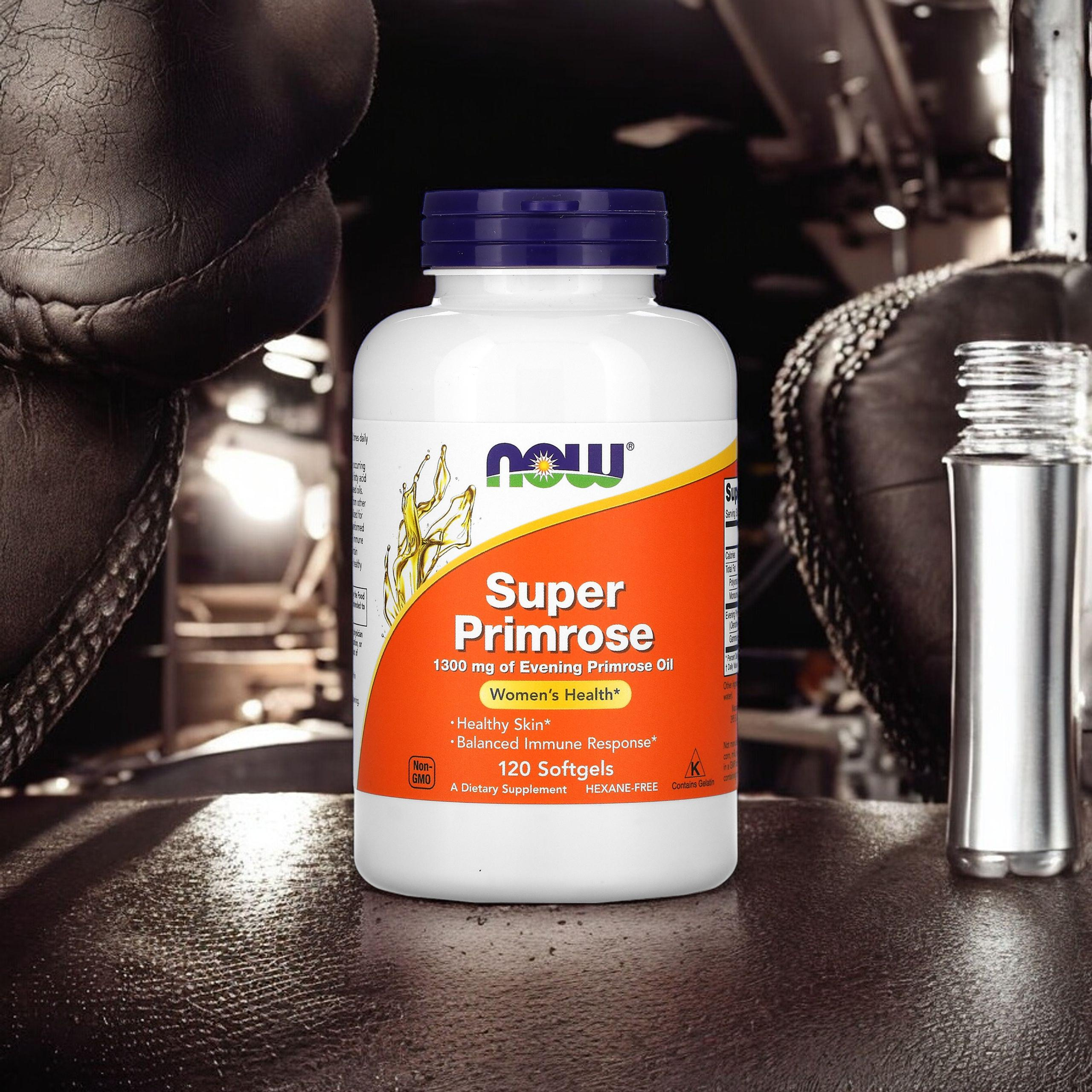 NOW Super Primrose - 120softgels. - 2x Olej z Wiesiołka Dwuletniego