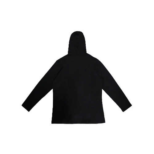 GASPARI NUTRITION Slim Hoodie - Black - 2x Lekka bluza z kapturem