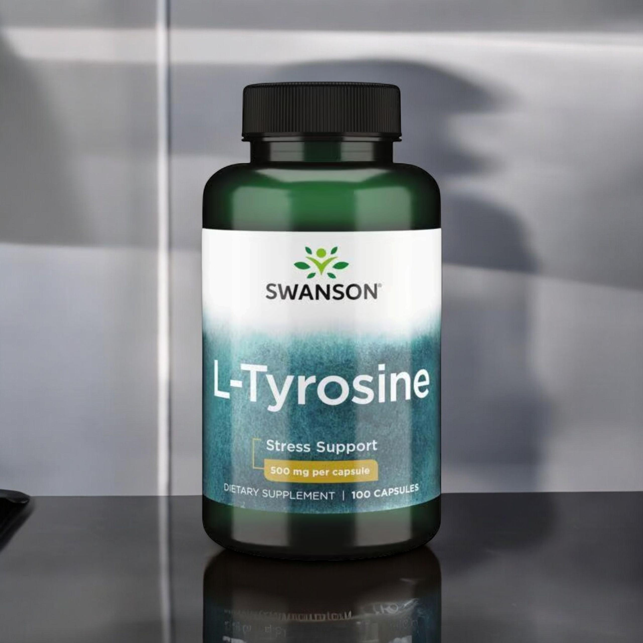SWANSON L-Tyrosine 500mg - 3x 100caps