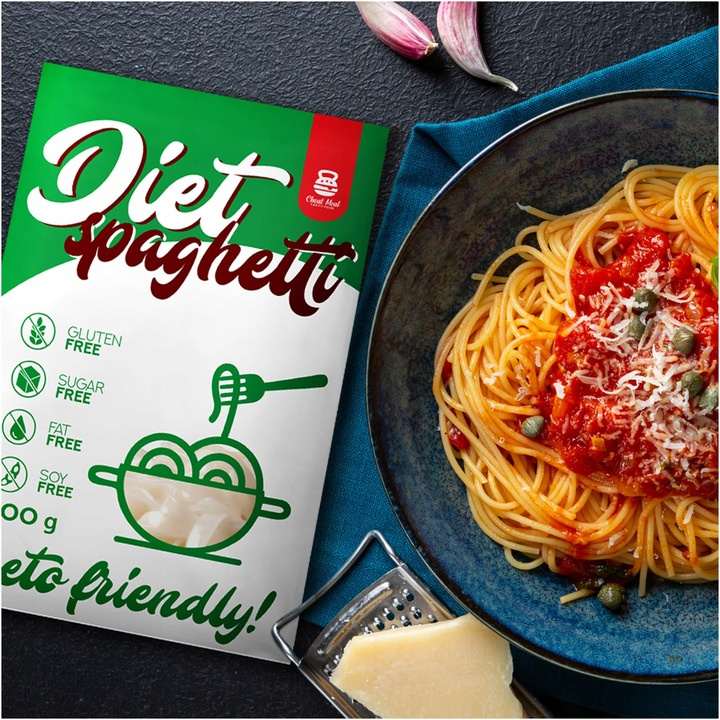 Cheat Meal Nutrition Diet Spaghetti - 4x 400g (4x 300g netto) - Makaron dietetyczny