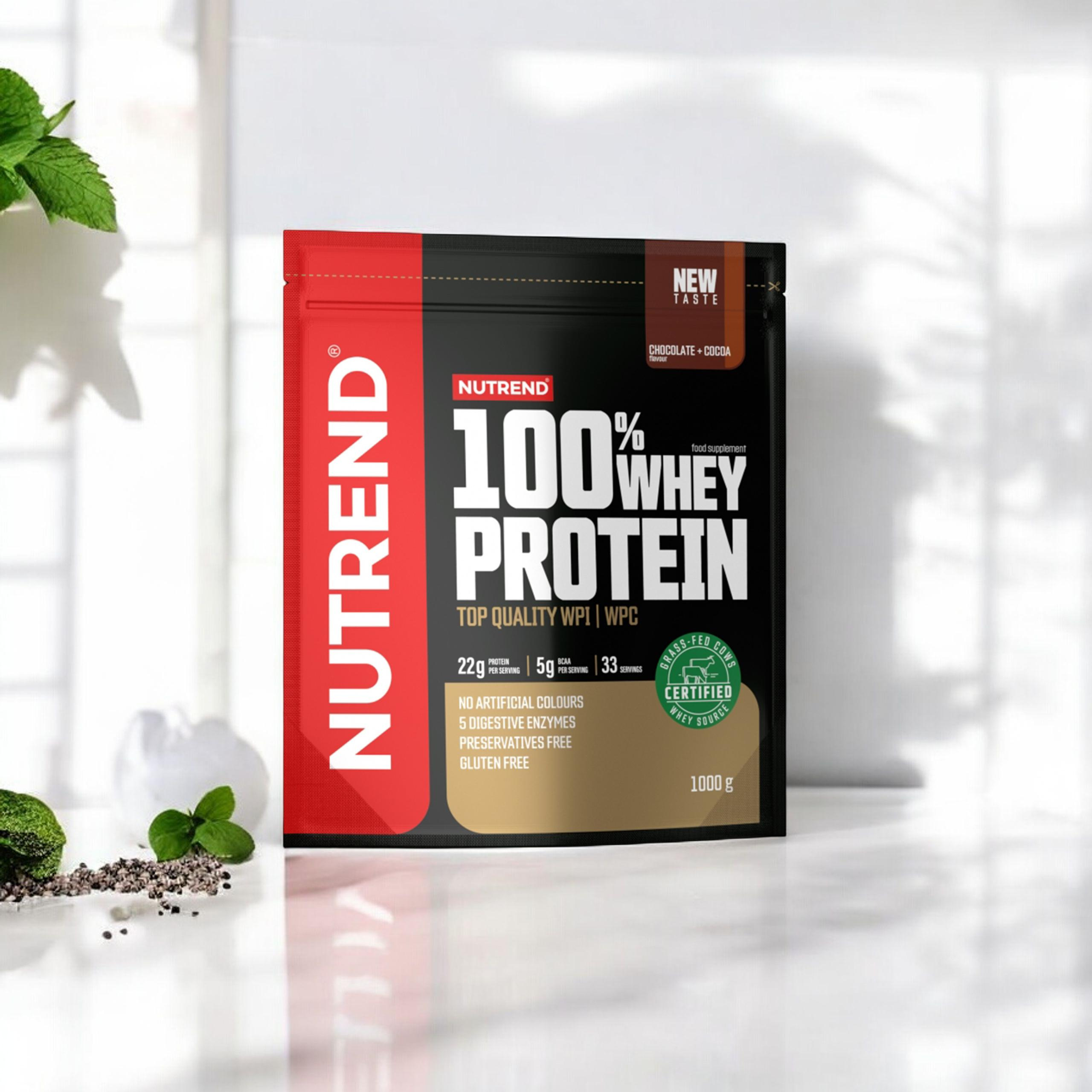 NUTREND 100% Whey Protein - 3x 1000g