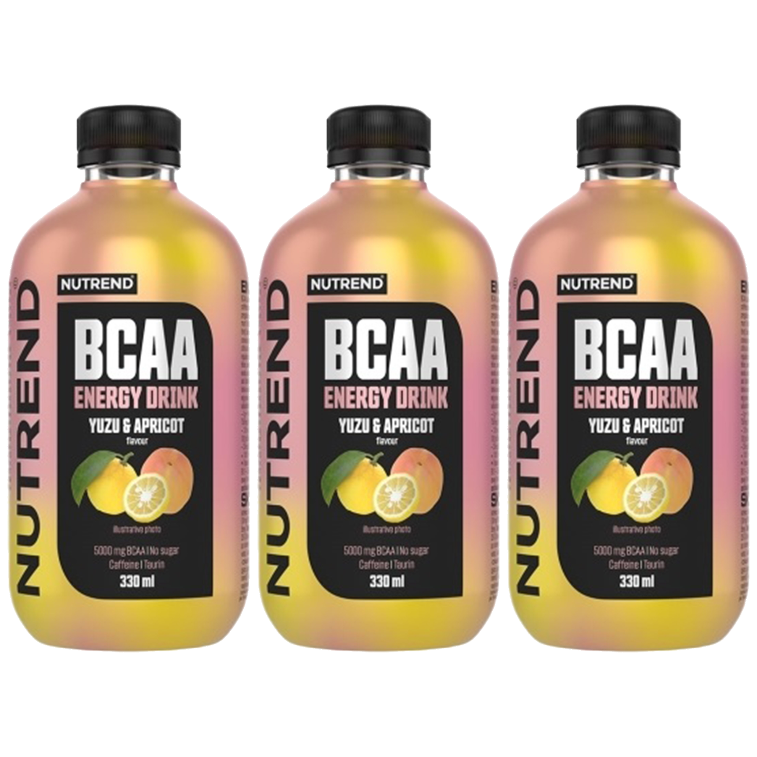 NUTREND BCAA Energy Drink - 3x 330ml