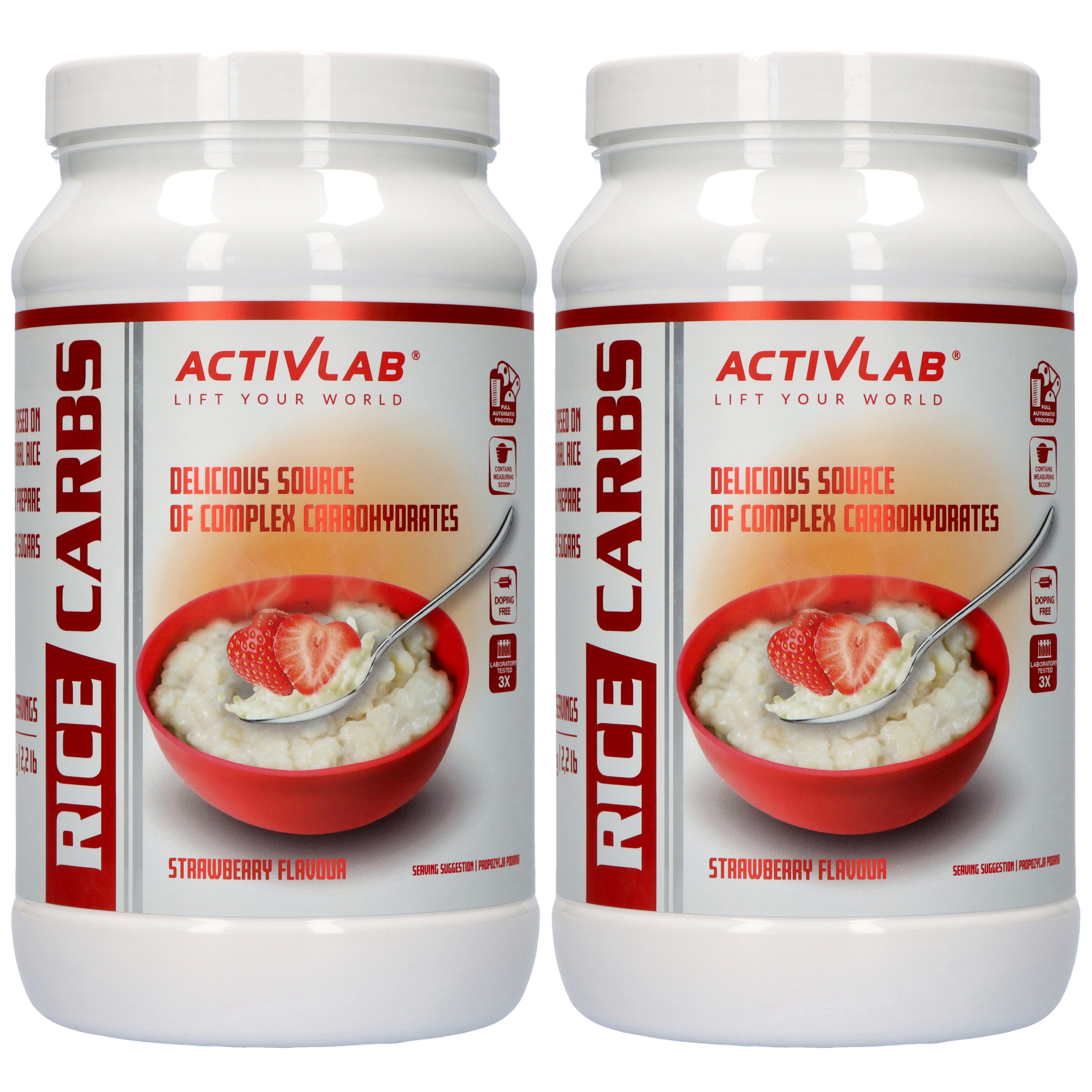 ACTIVLAB Rice Carbs - 2x 1000g - Kleik Ryżowy