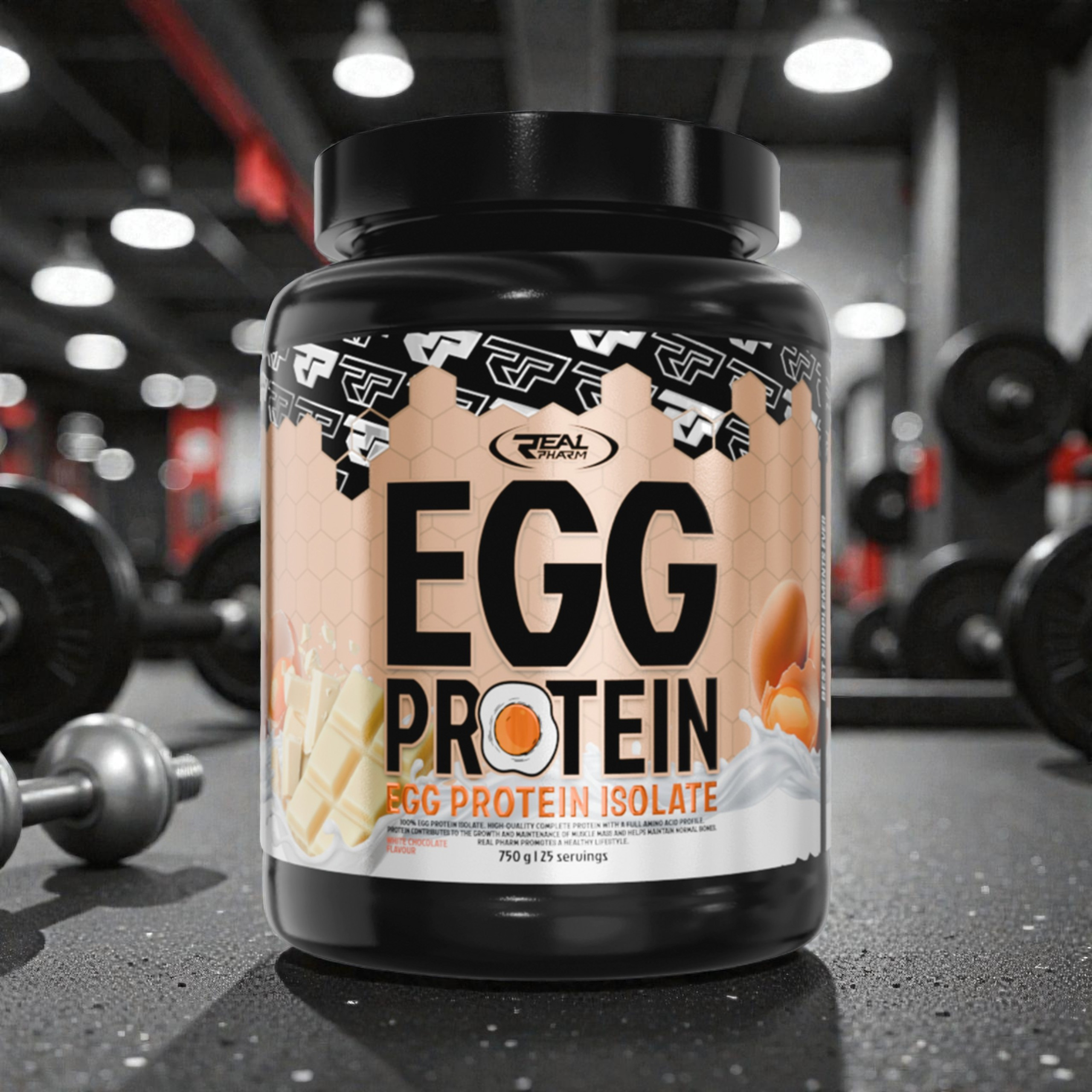 REAL PHARM - Egg Protein Isolate - 2x 750g
