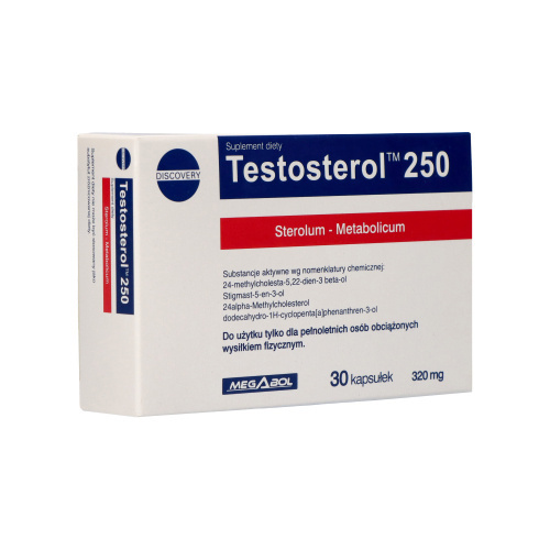 MEGABOL Testosterol 250 - 3x 30caps