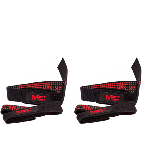 MEX NUTRITION - Lift Straps - 2x Black