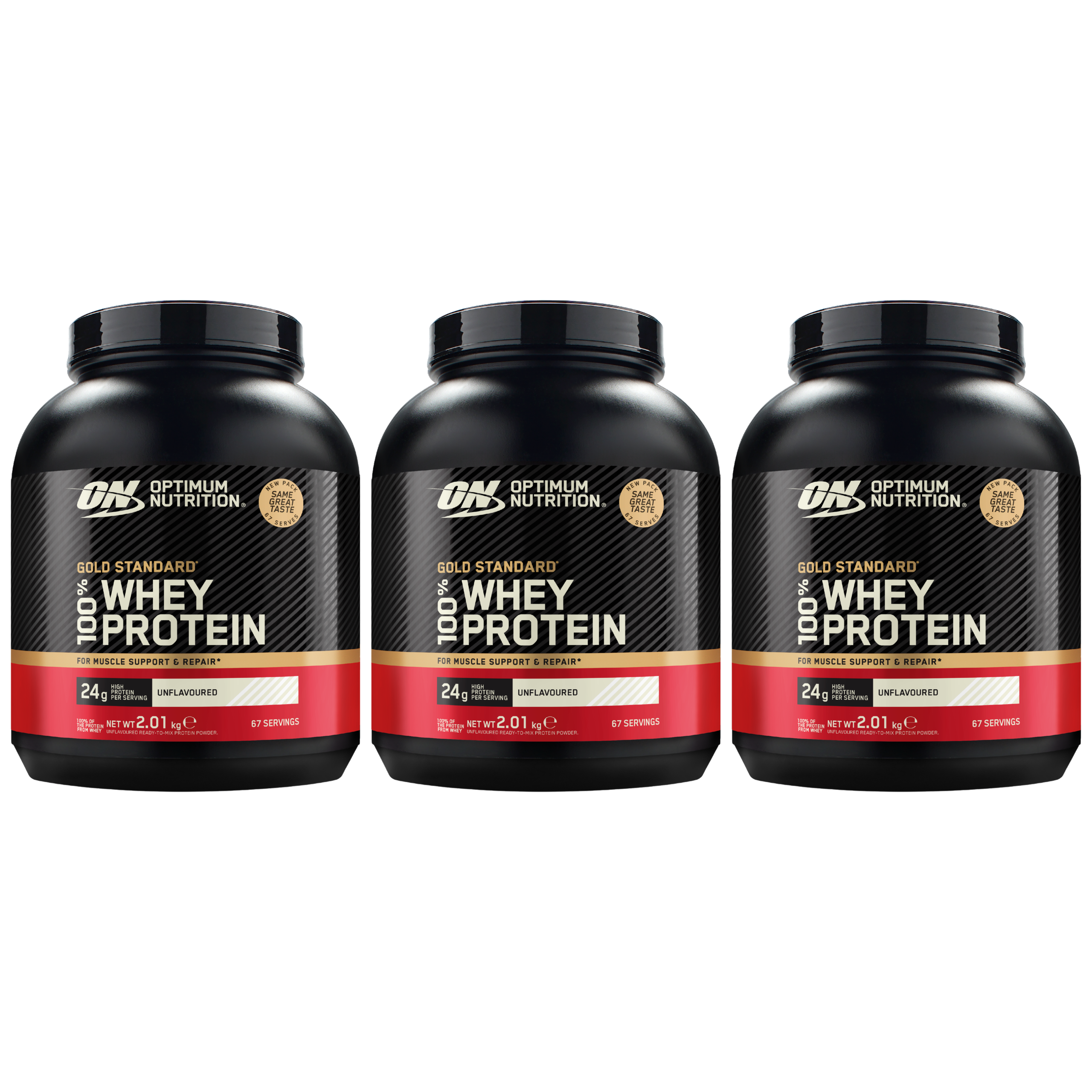 OPTIMUM NUTRITION Whey Gold Standard - 3x 2010g