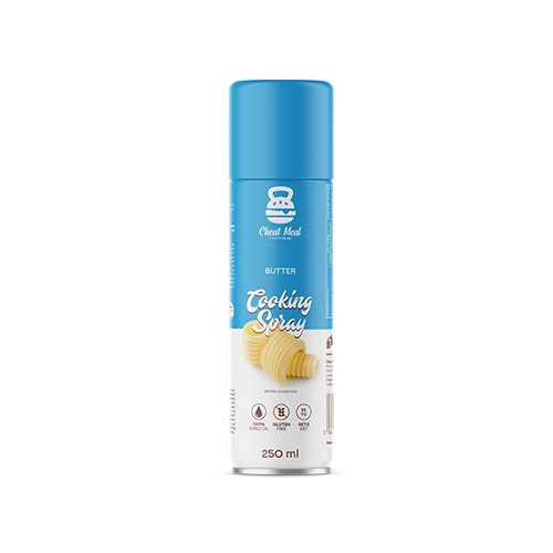 Cheat Meal Nutrition Cooking Spray Butter - Spray do smażenia Maślany - 250ml