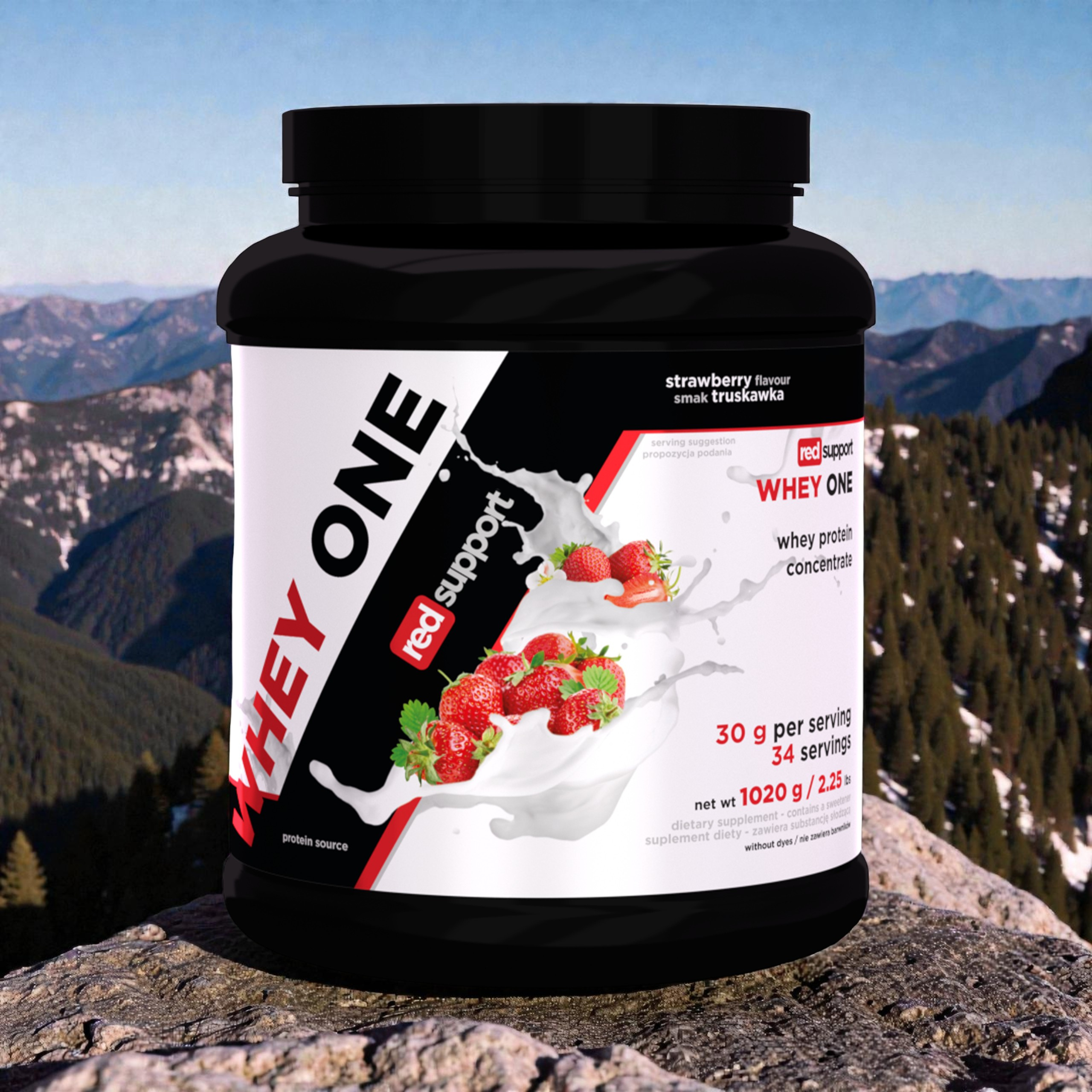 RED SUPPORT Whey One - 2x 1020g