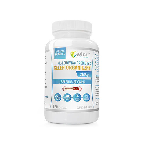 WISH Pharmaceutical Selen Organiczny 200mcg - 3x 120caps