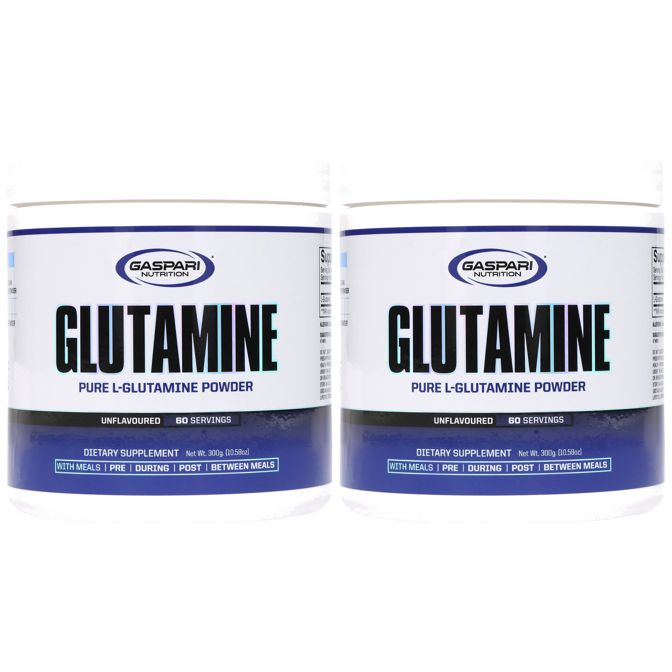 GASPARI NUTRITION - Glutamine Pure - 2x 300g