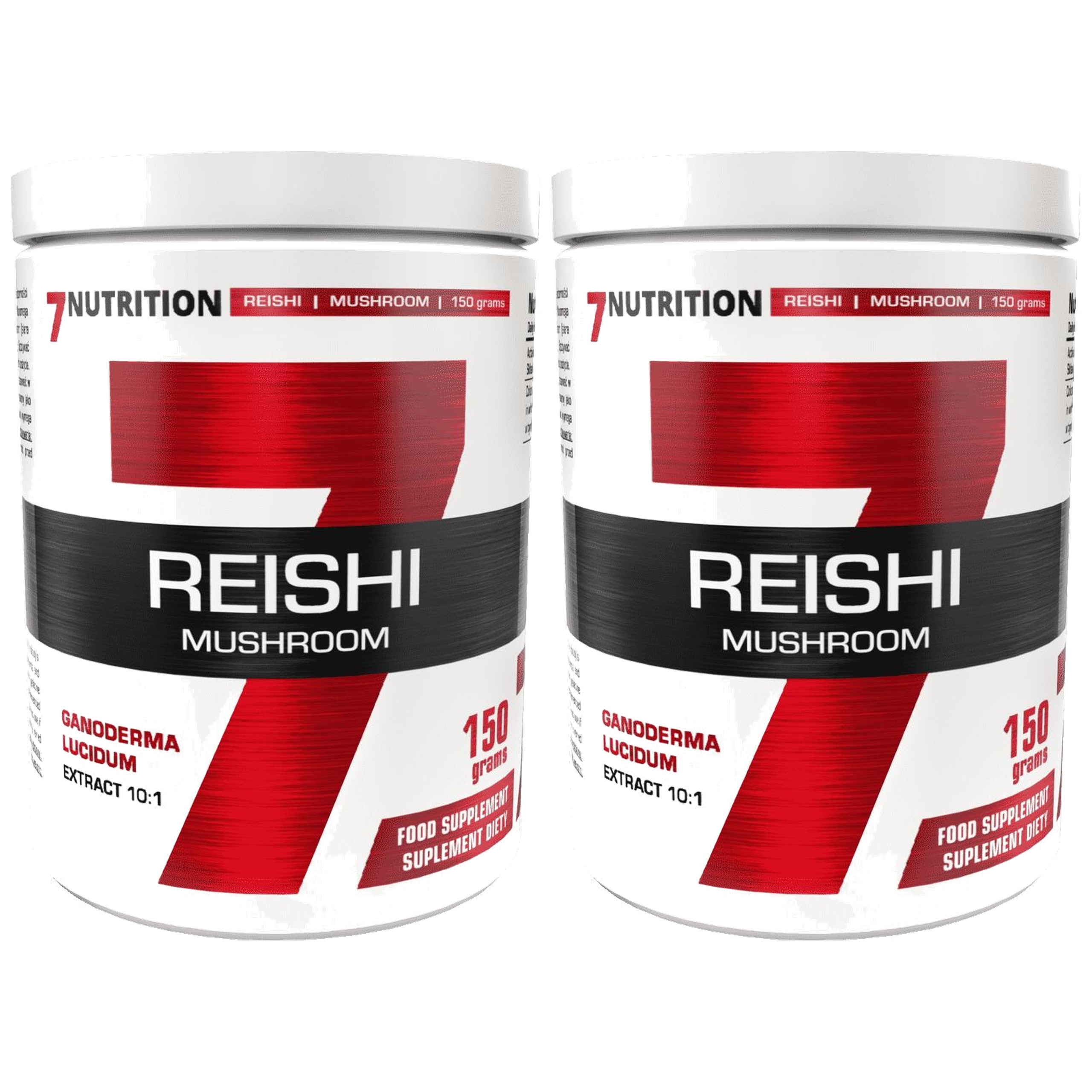 7 NUTRITION - Reishi Mushroom - 2x 150g