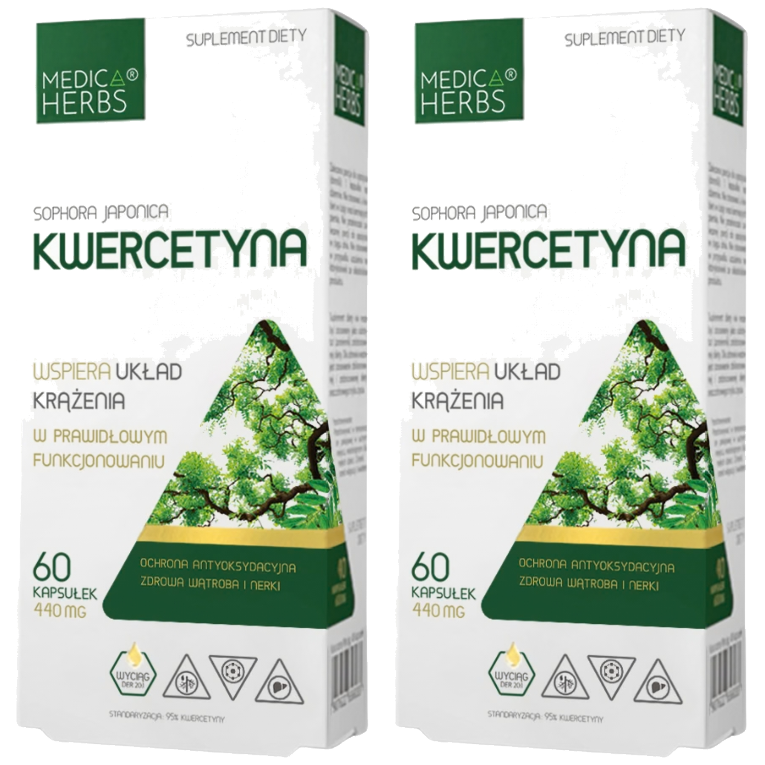 MEDICA HERBS - Kwercetyna - 2x 60caps.