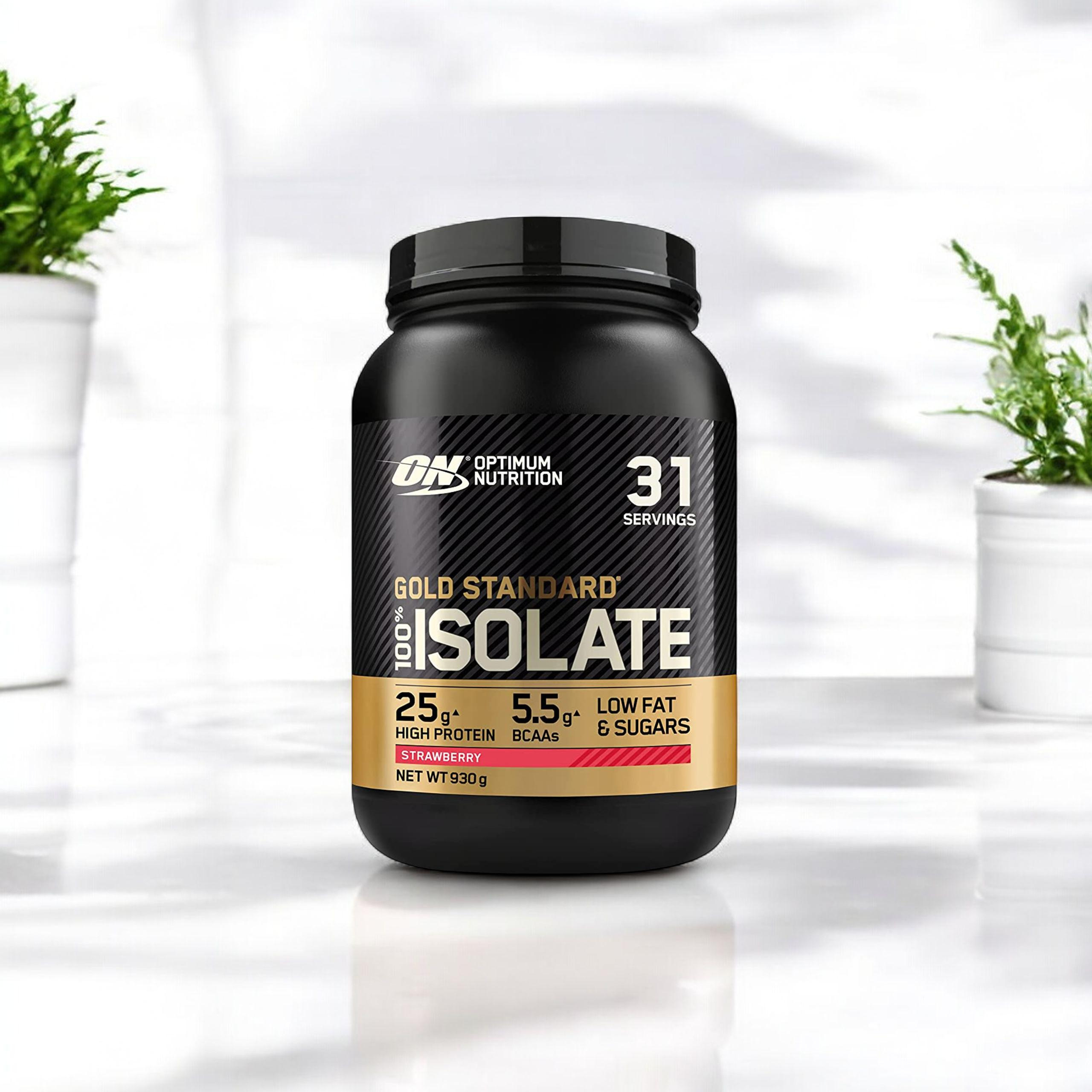OPTIMUM NUTRITION Gold Standard 100% Isolate - 3x 930g