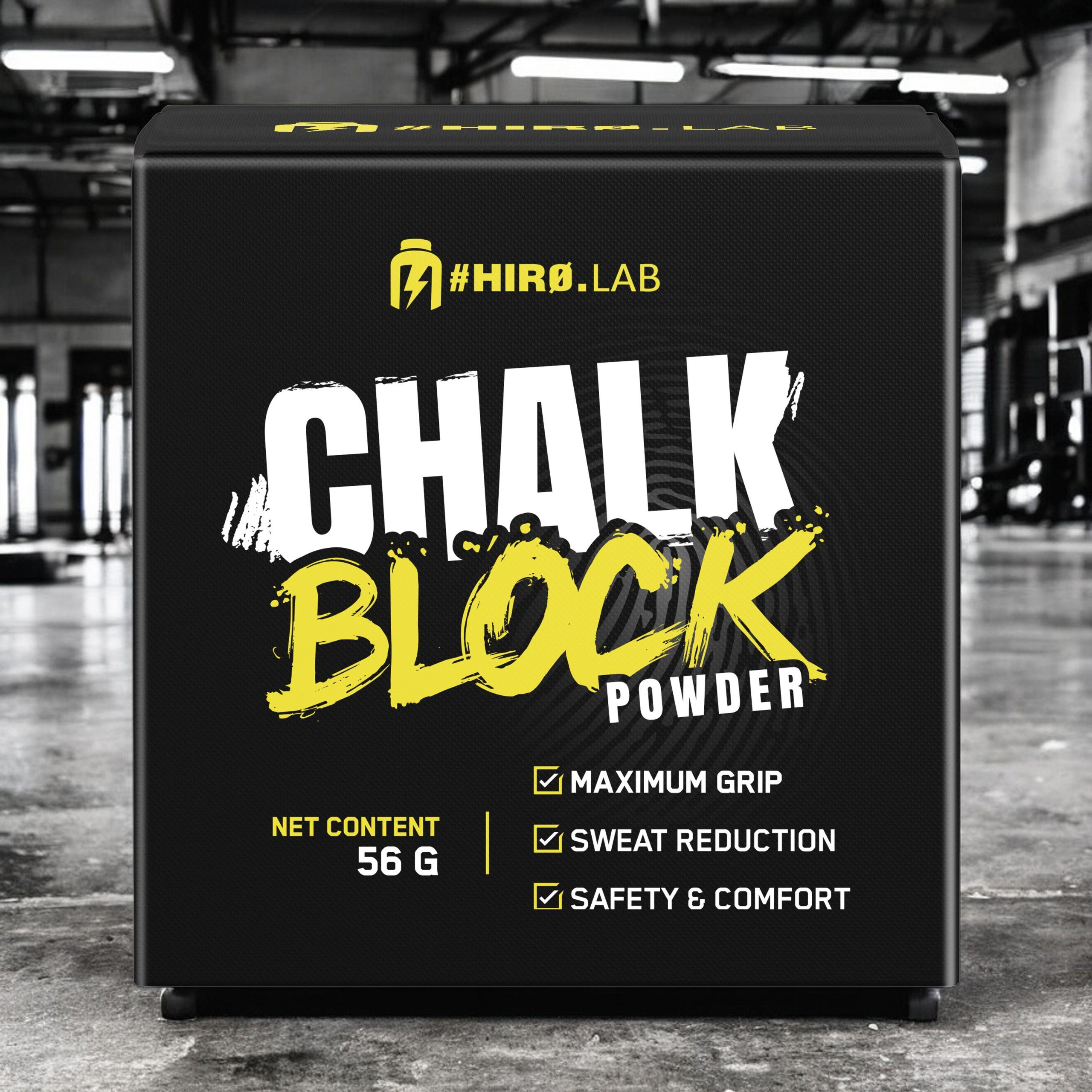 Hiro.Lab Chalk Block Powder - 56g - Magnezja w kostce
