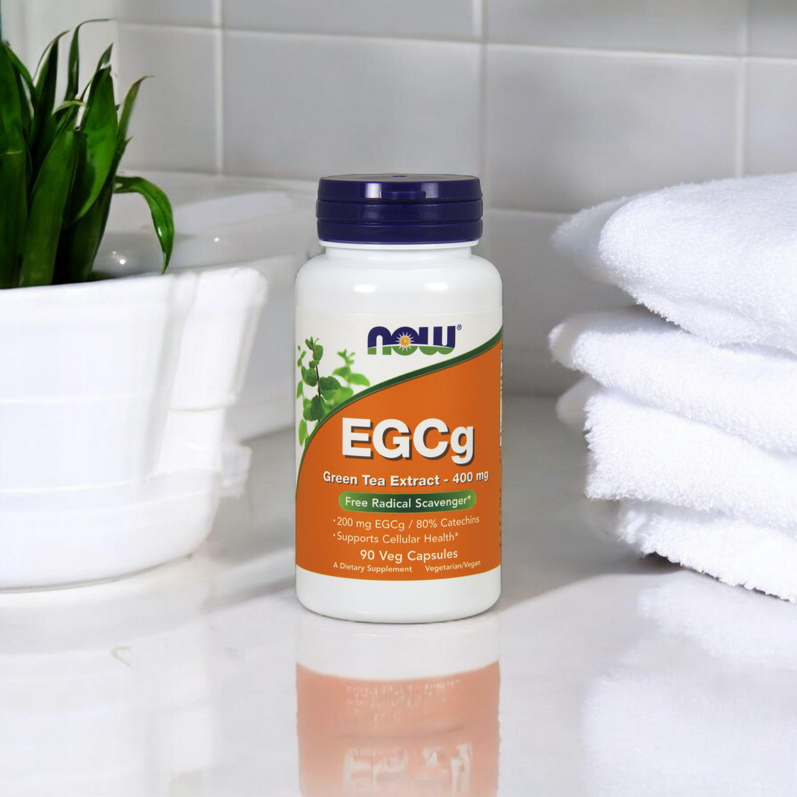 NOW EGCg Green Tea Extract 400mg - 2x 90vcaps