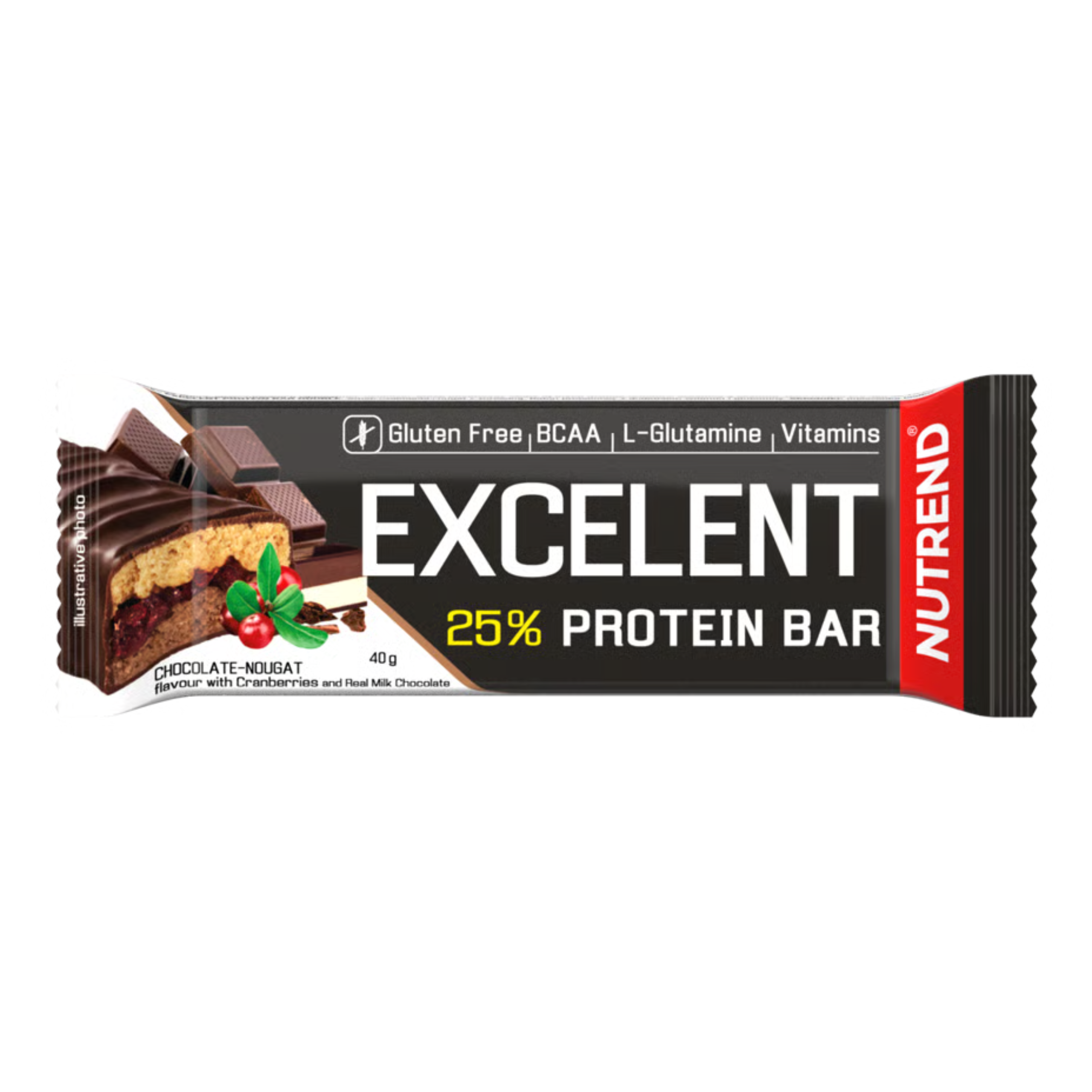 NUTREND - Excelent Protein Bar - 30x 2x 40g