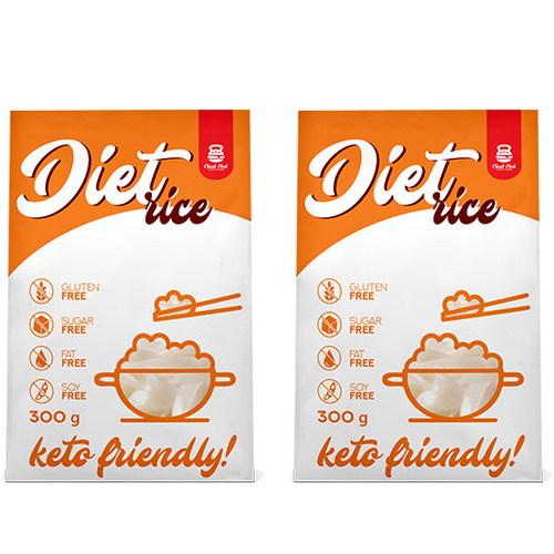 Cheat Meal Nutrition Diet Rice - 2x 400g (300g netto) - Makaron Konjac